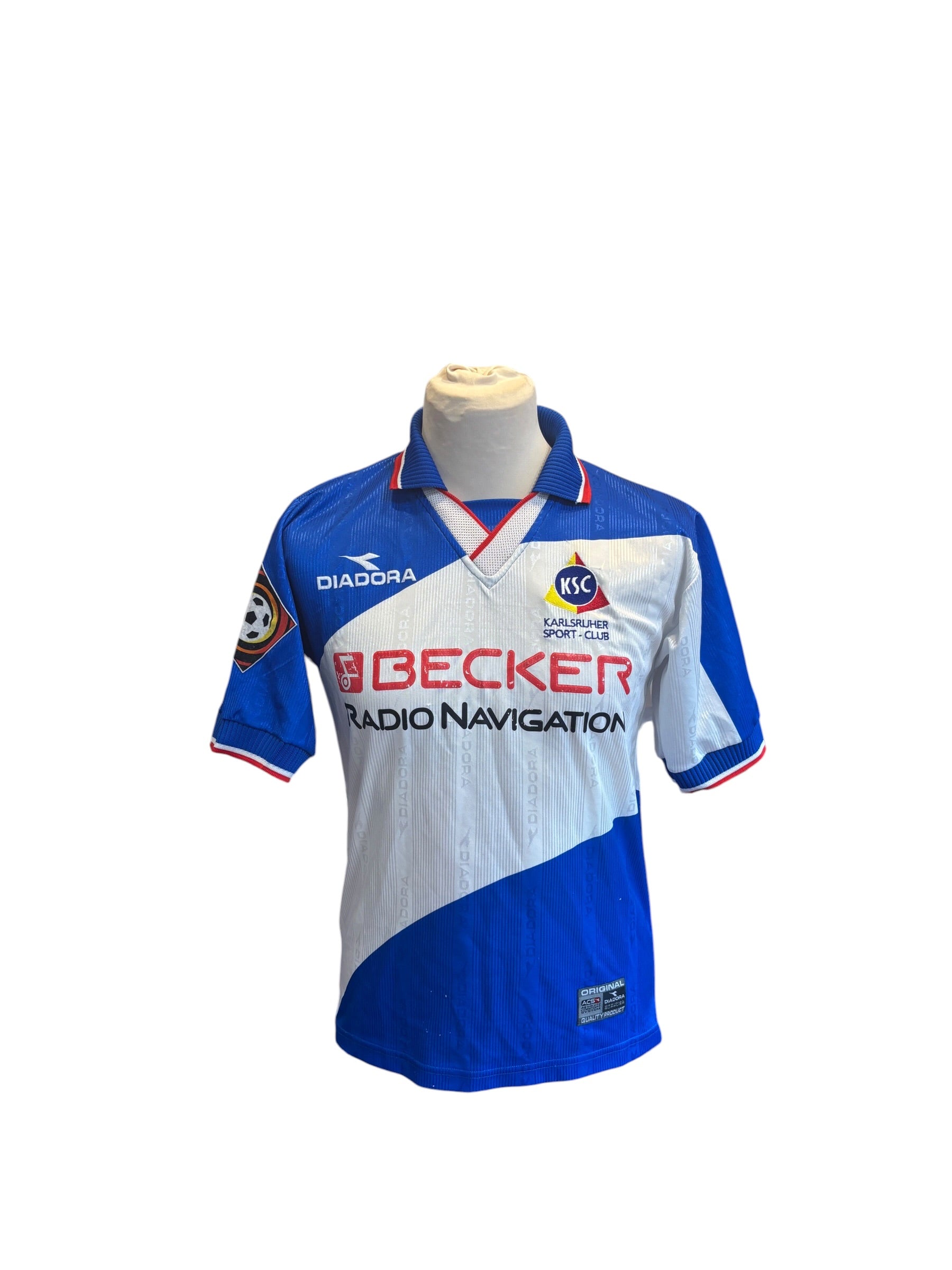 Karlsruher SC KSC Heim Trikot 1999/00 “Krieg” - S