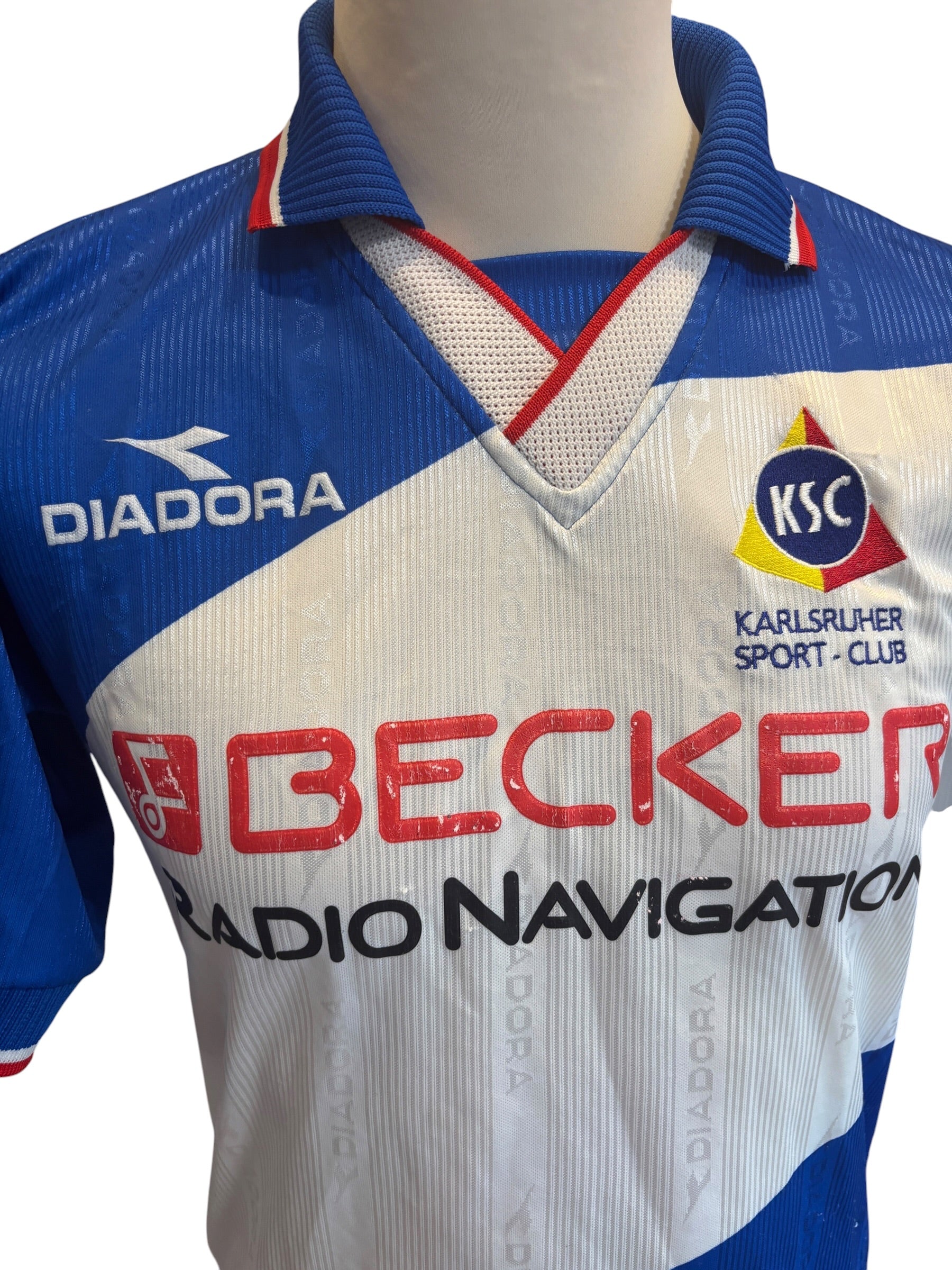 Karlsruher SC KSC Heim Trikot 1999/00 “Krieg” - S