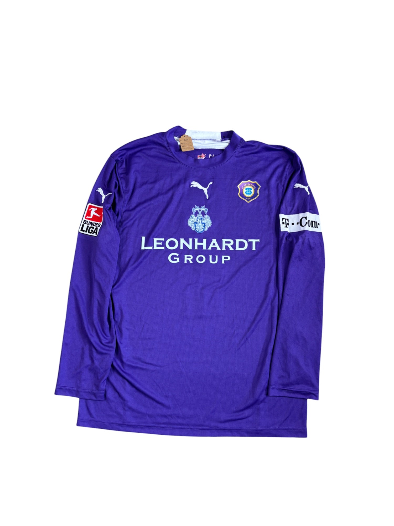 Erzgebirge Aue Heimtrikot 2005/06 Langarm "Jungwirth"- M