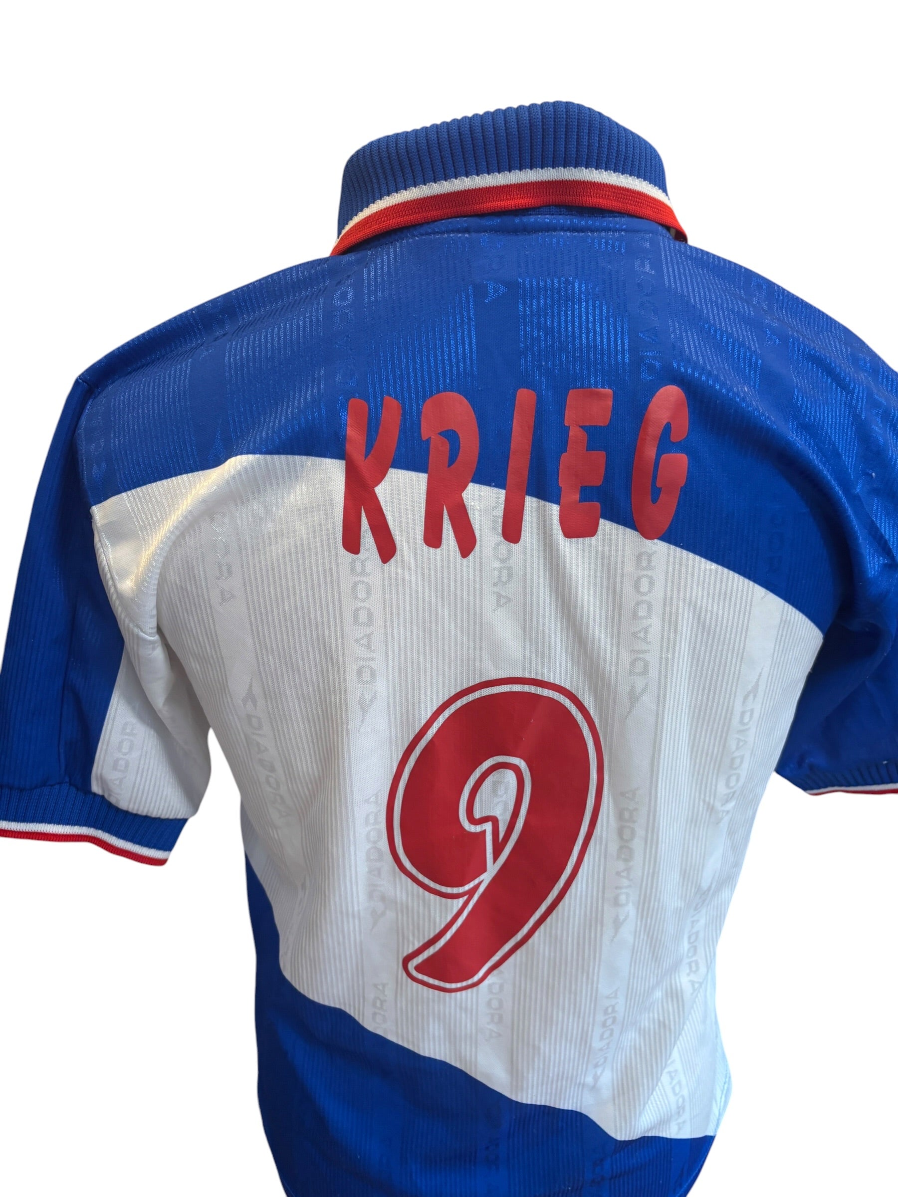 Karlsruher SC KSC Heim Trikot 1999/00 “Krieg” - S