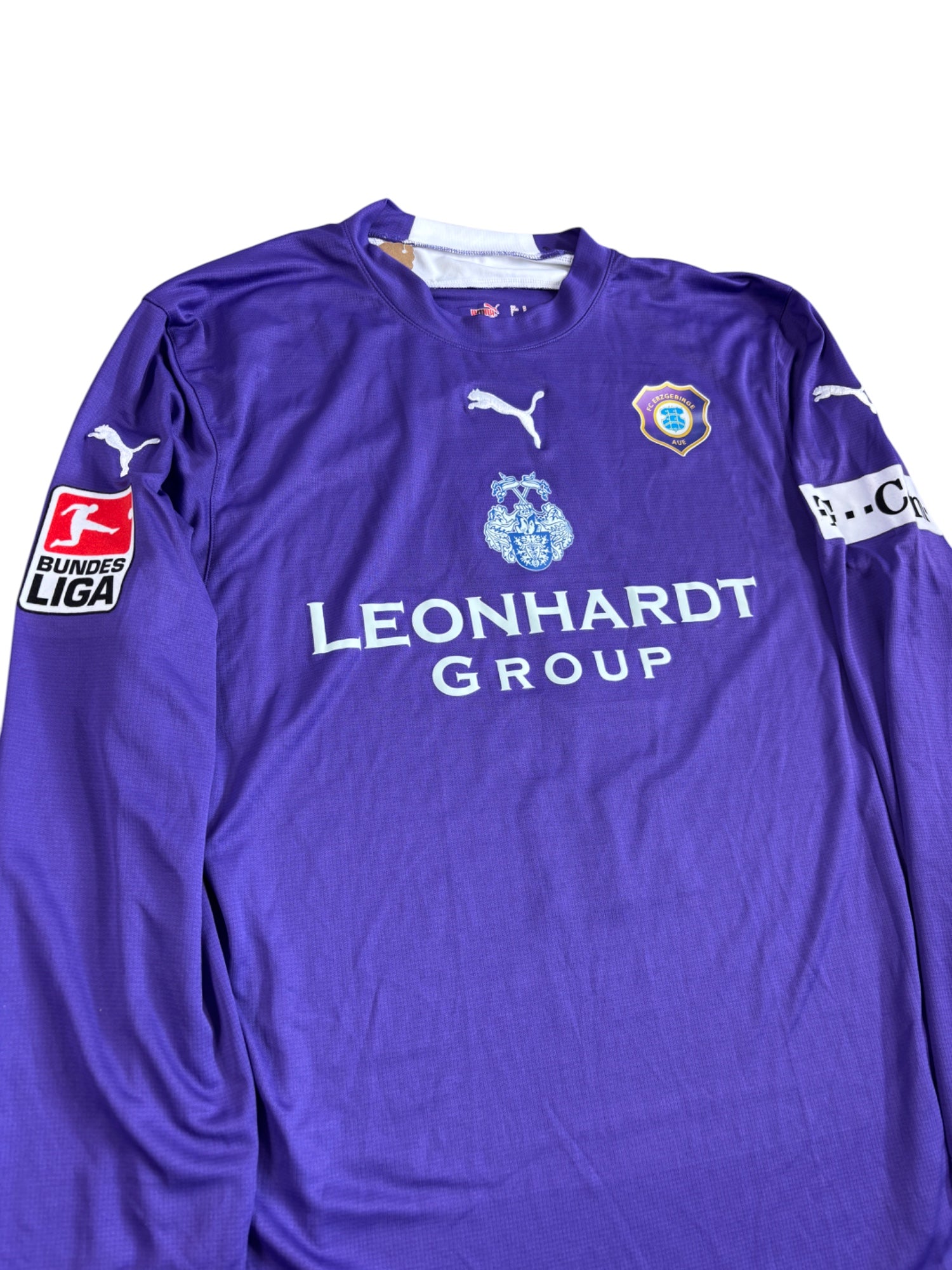 Erzgebirge Aue Heimtrikot 2005/06 Langarm "Jungwirth"- M