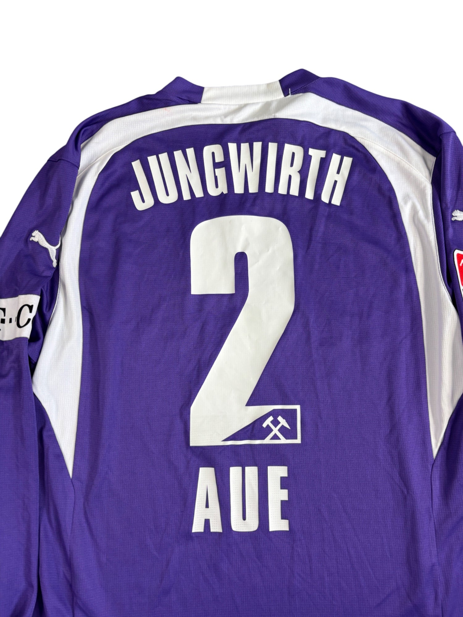 Erzgebirge Aue Heimtrikot 2005/06 Langarm "Jungwirth"- M