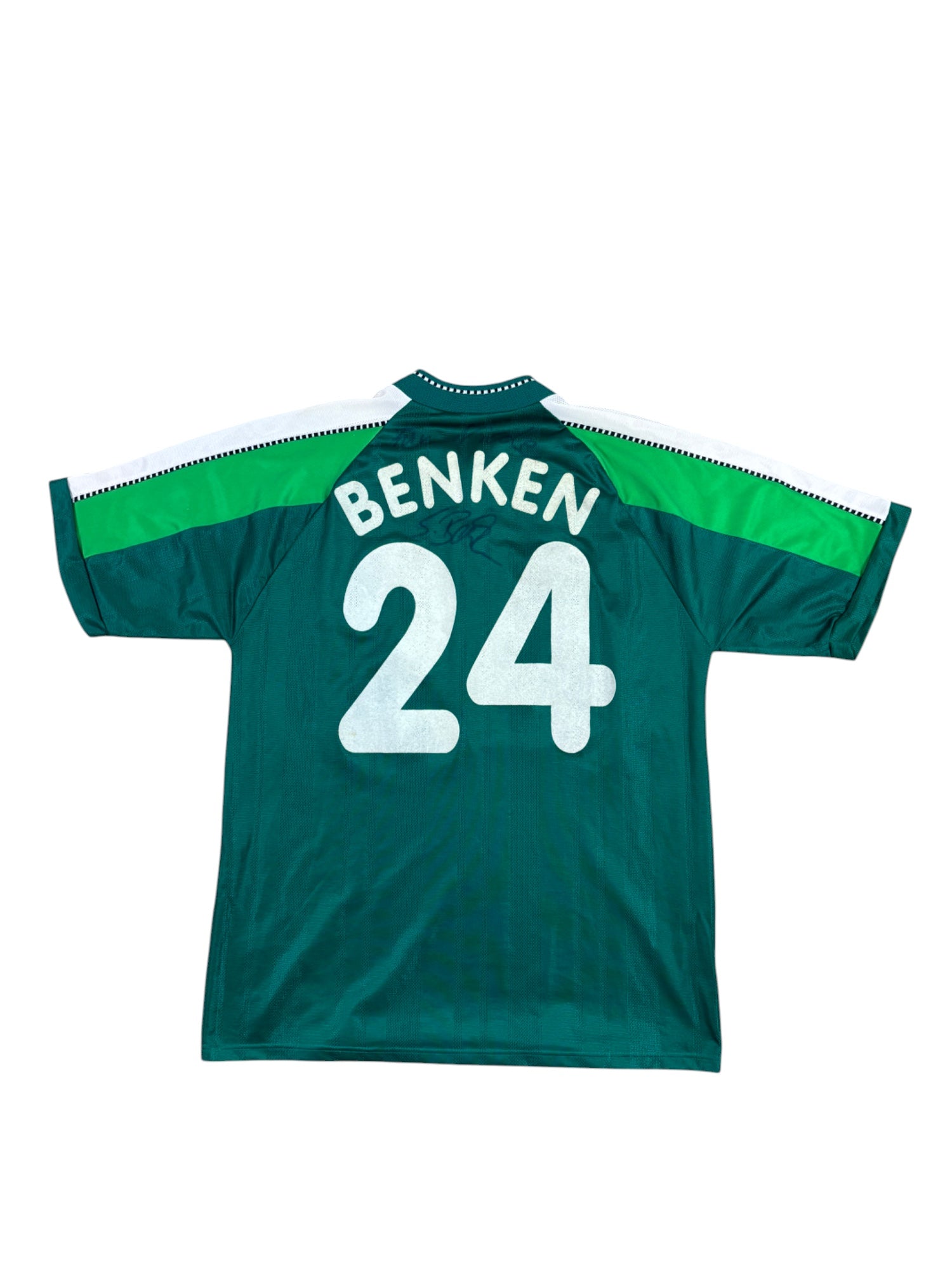 Werder Bremen Heimtrikot 1997/98 "BENKEN" - XL