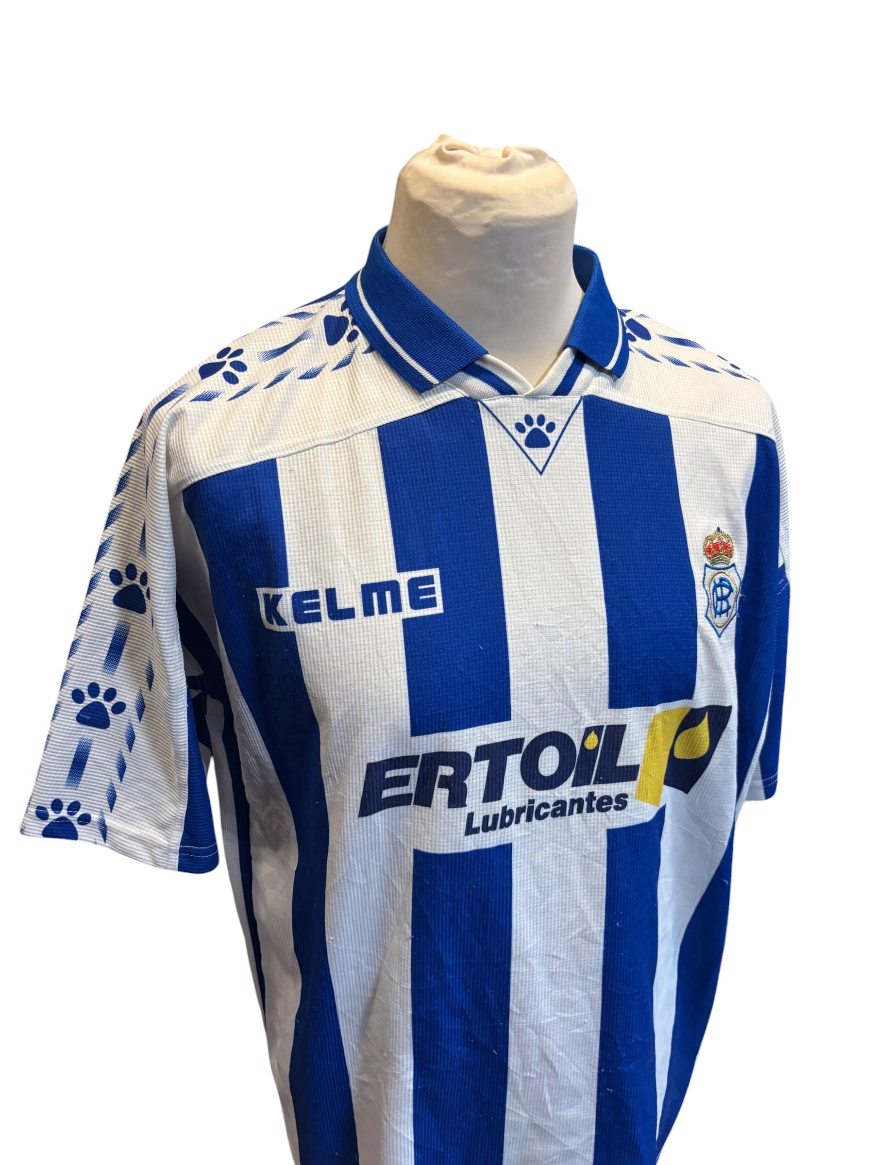 Recreativo de Huelva Heim Trikot 1996/97 - XL