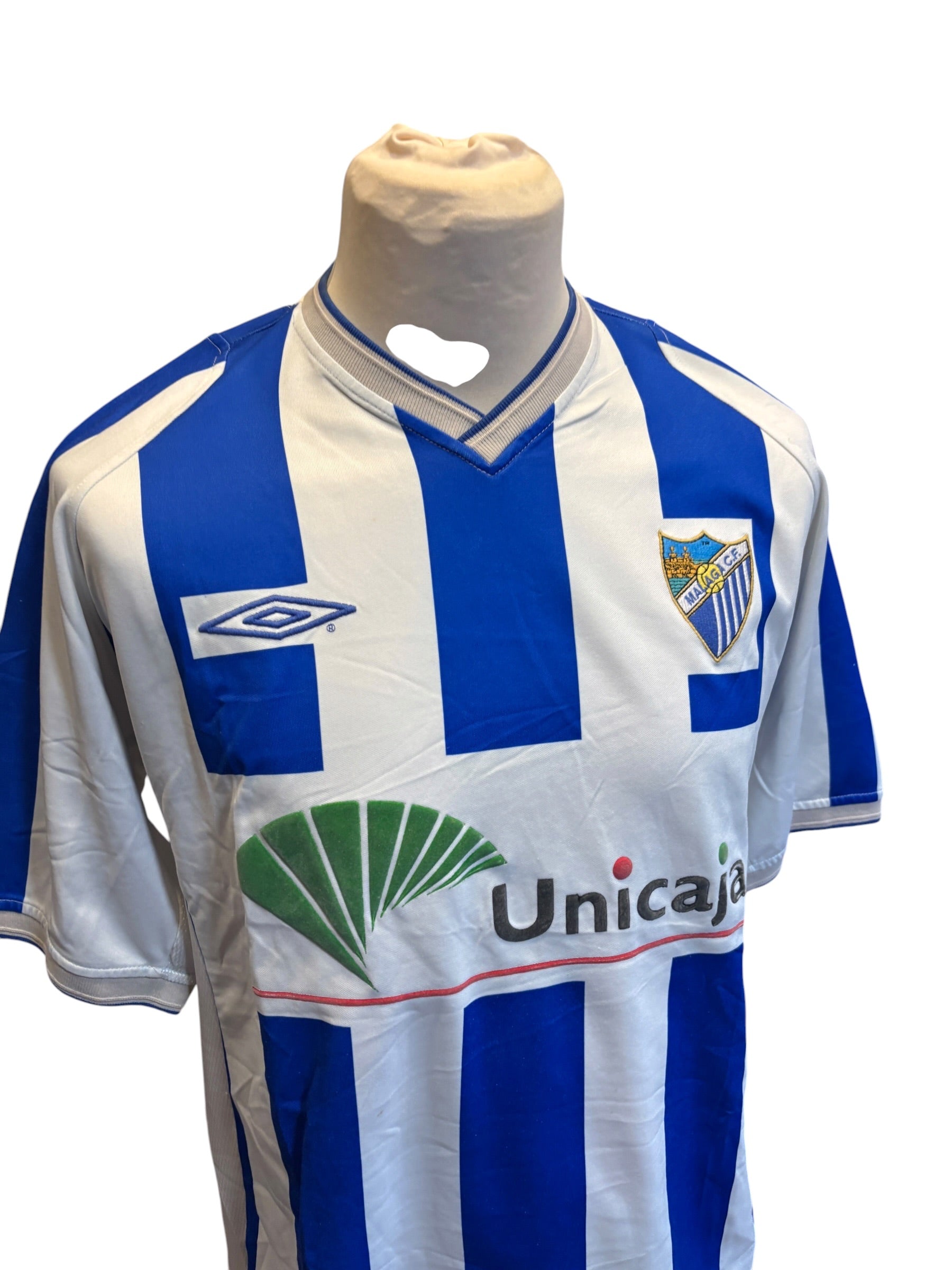 Malaga Heim trikot 2001/02 - L
