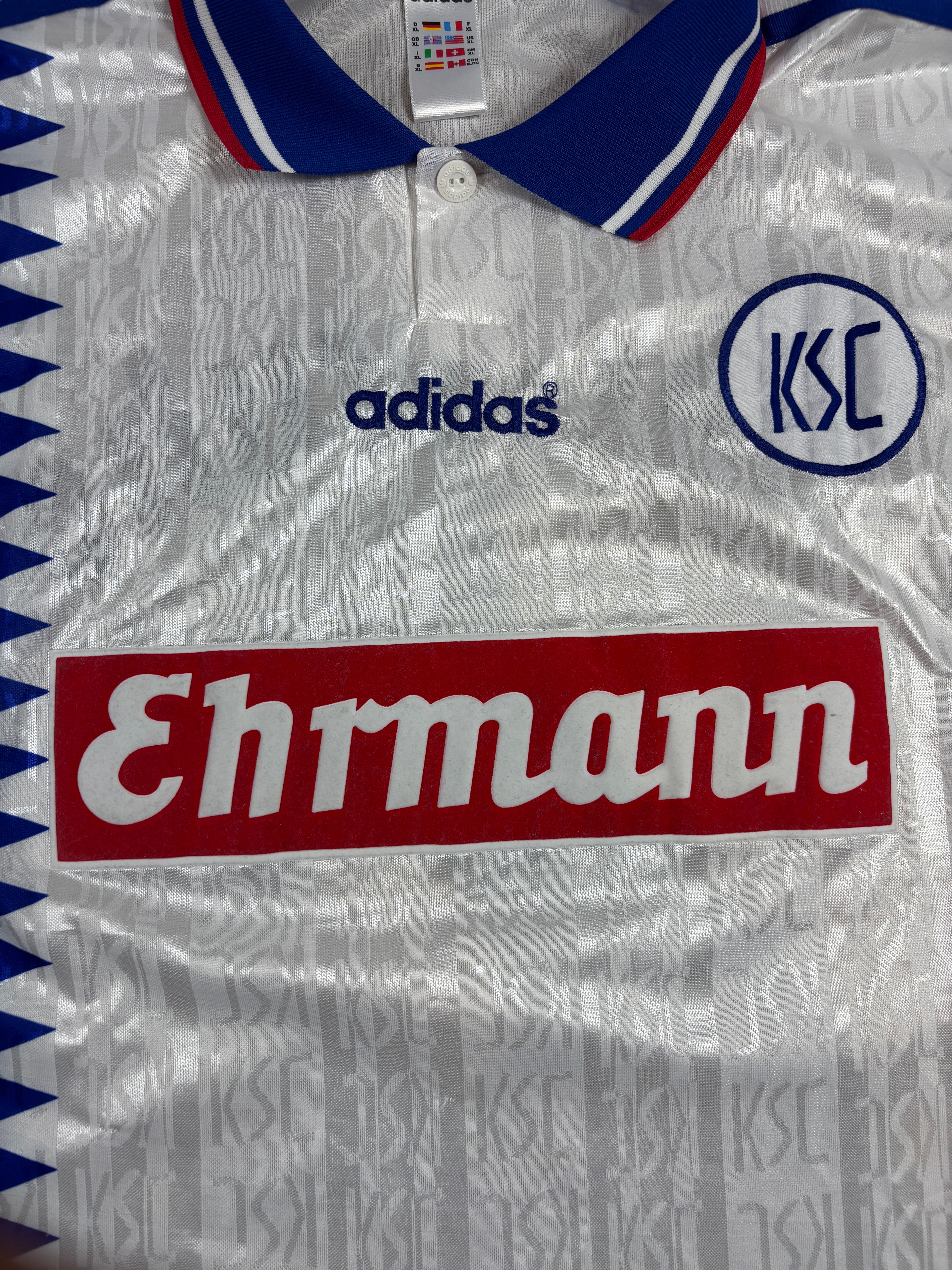Karlsruher SC Heimtrikot 1995/96 - XL