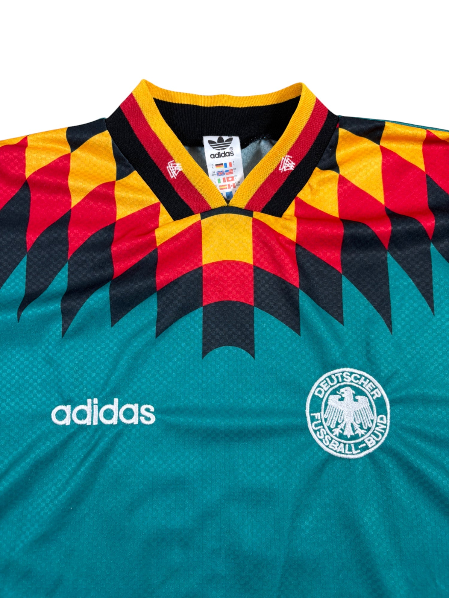 Deutschland Auswärtstrikot 1994/96 "11" - L