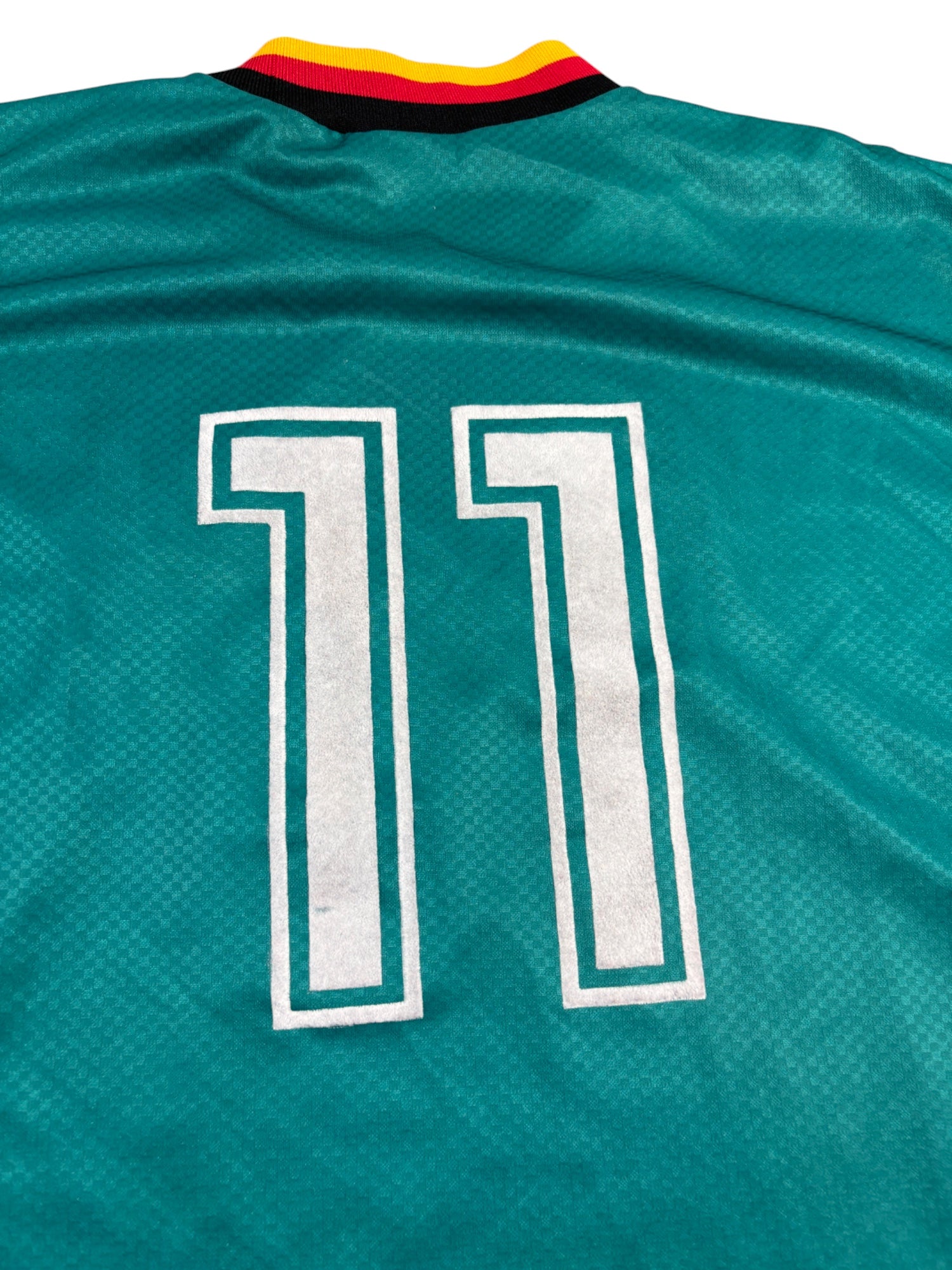 Deutschland Auswärtstrikot 1994/96 "11" - L