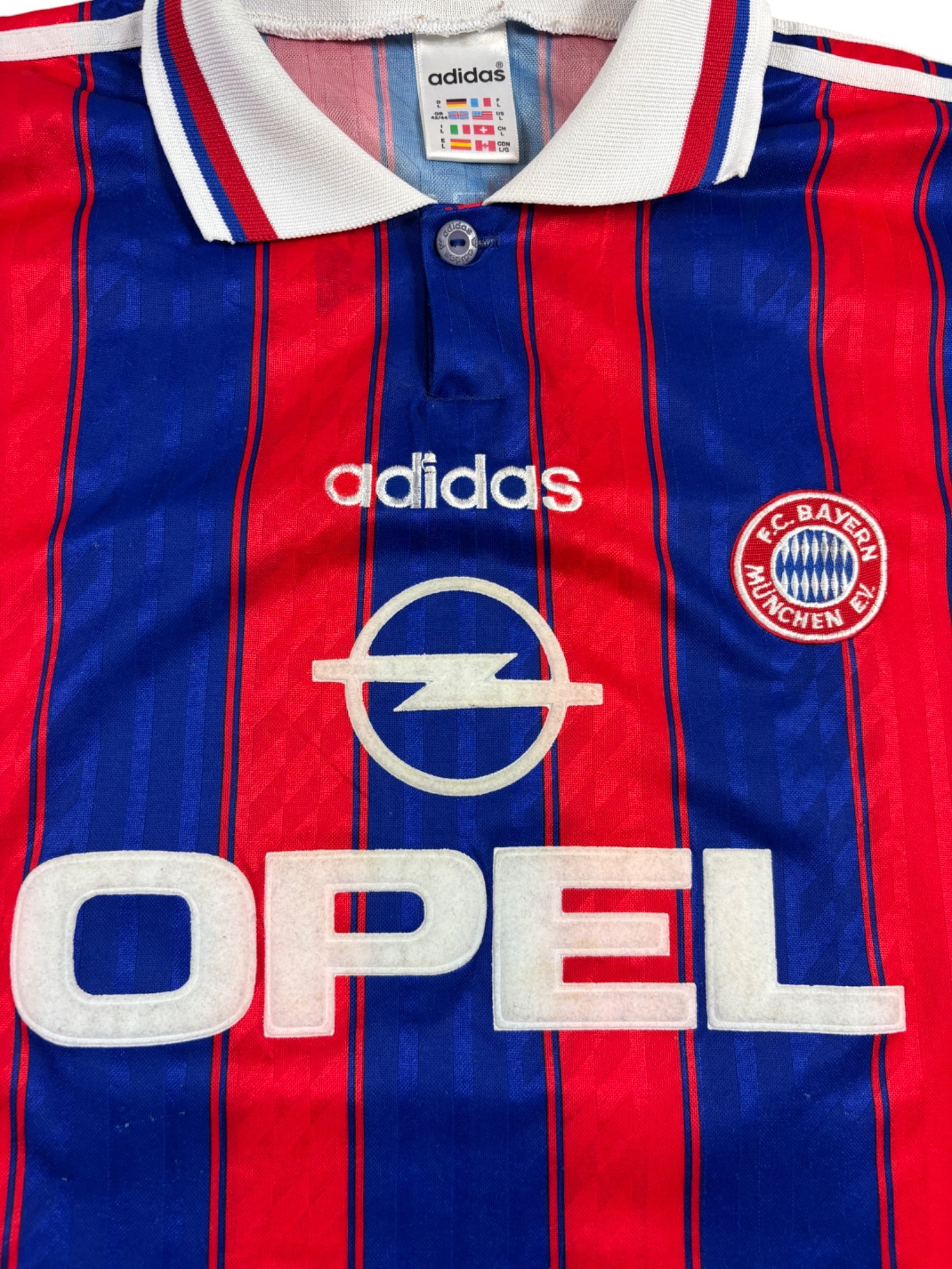 FC Bayern München Heimtrikot 1995/97 "Kostadinov" - L