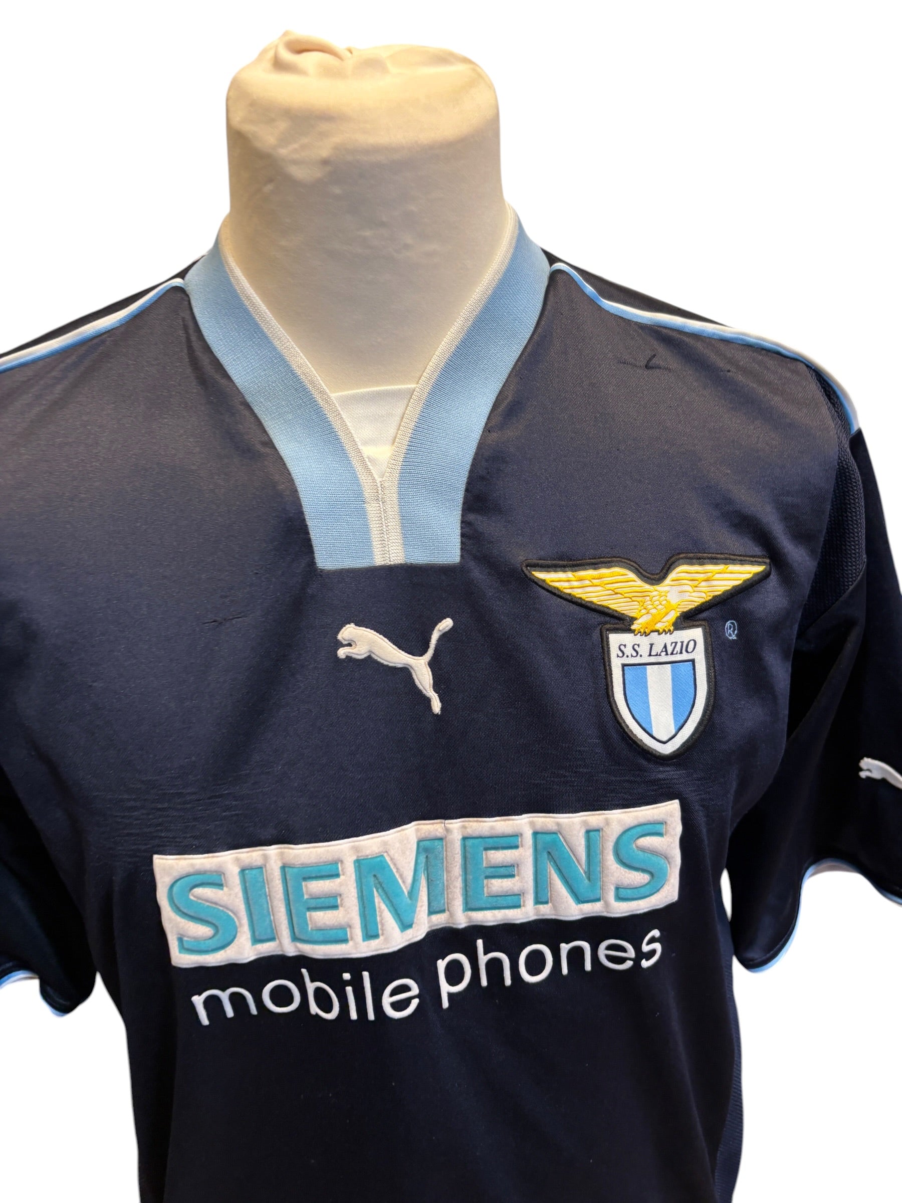Lazio Rom Auswärts Trikot 2000/01 - XL