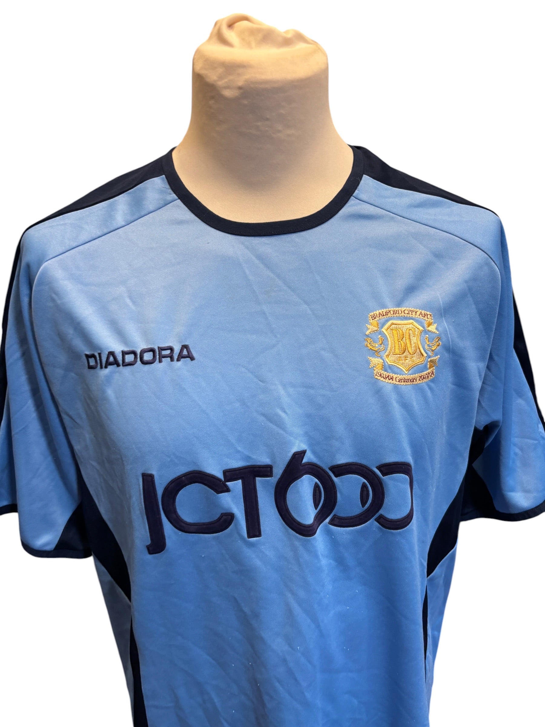 Bradford City Auswärts Trikot 2003/04 - L