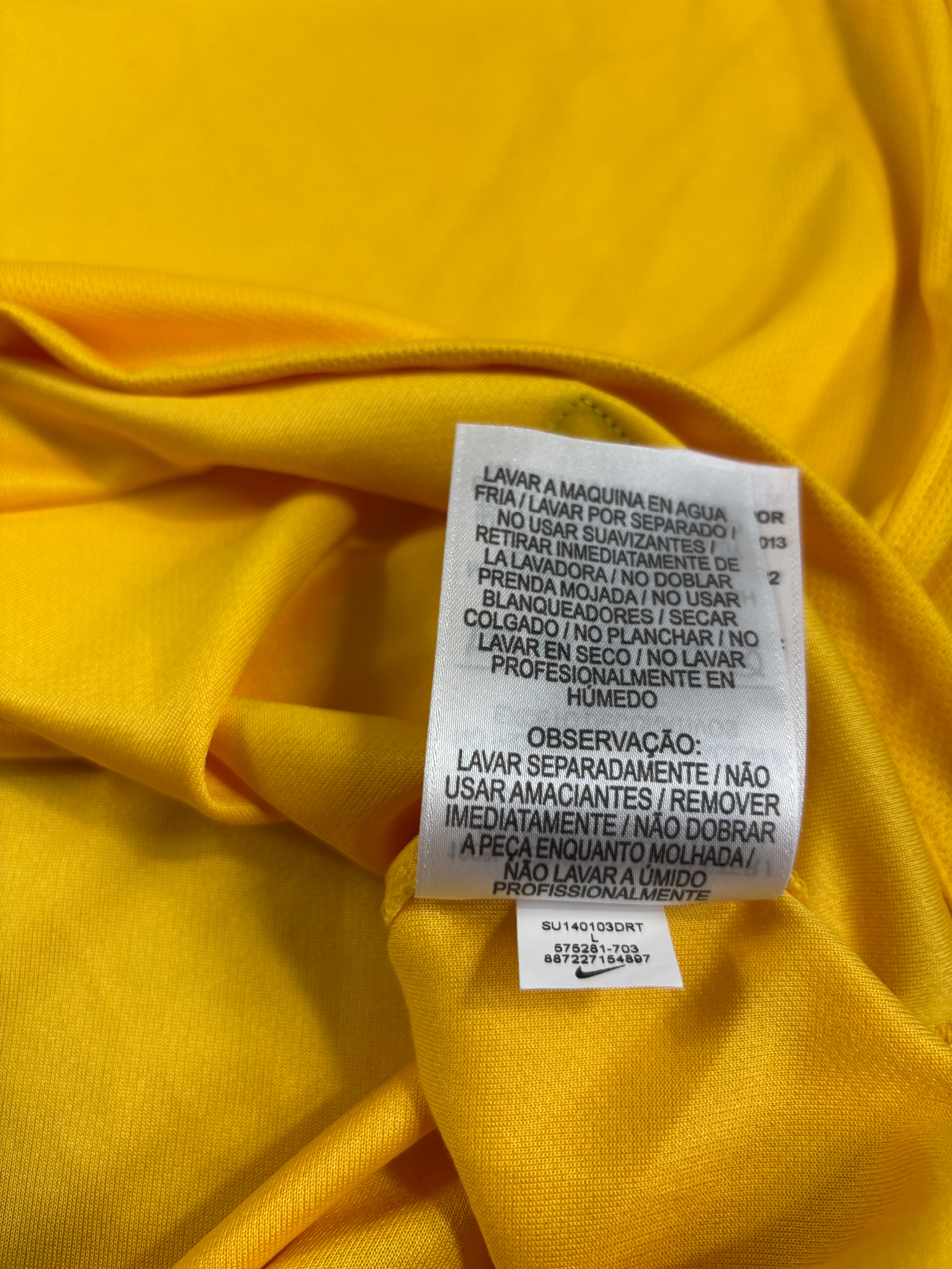Brasilien Heimtrikot 2014/15 "10" - L