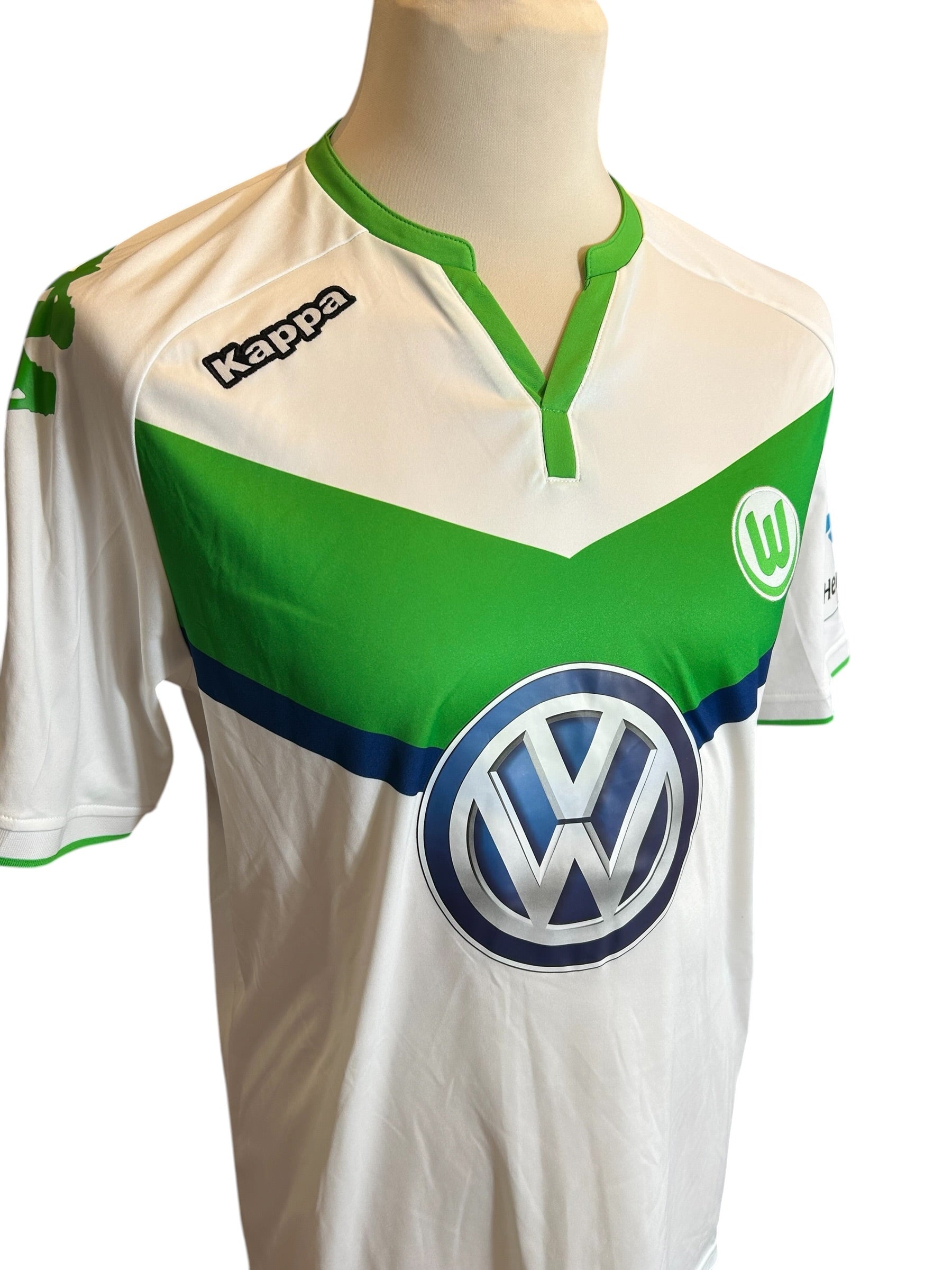 VfL Wolfsburg Heim Trikot 2015/16 “Dante” - L