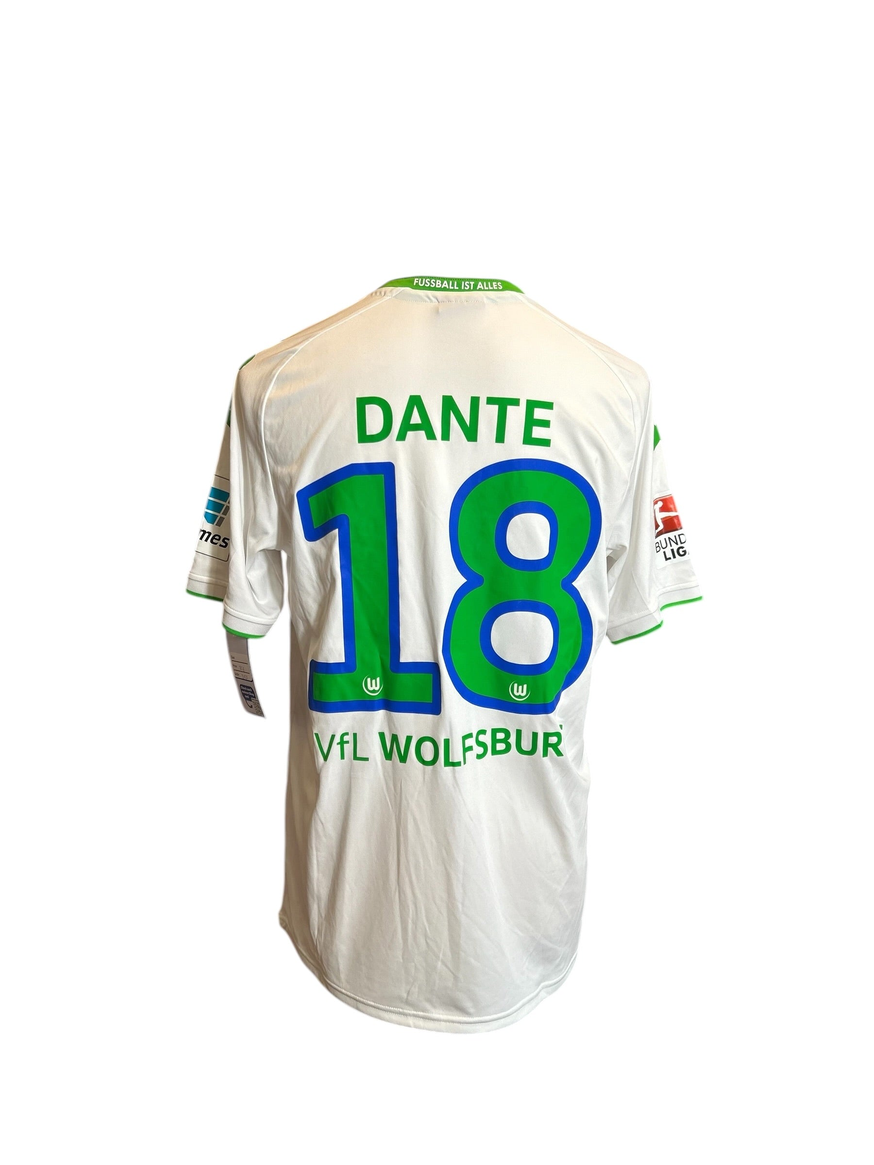 VfL Wolfsburg Heim Trikot 2015/16 “Dante” - L