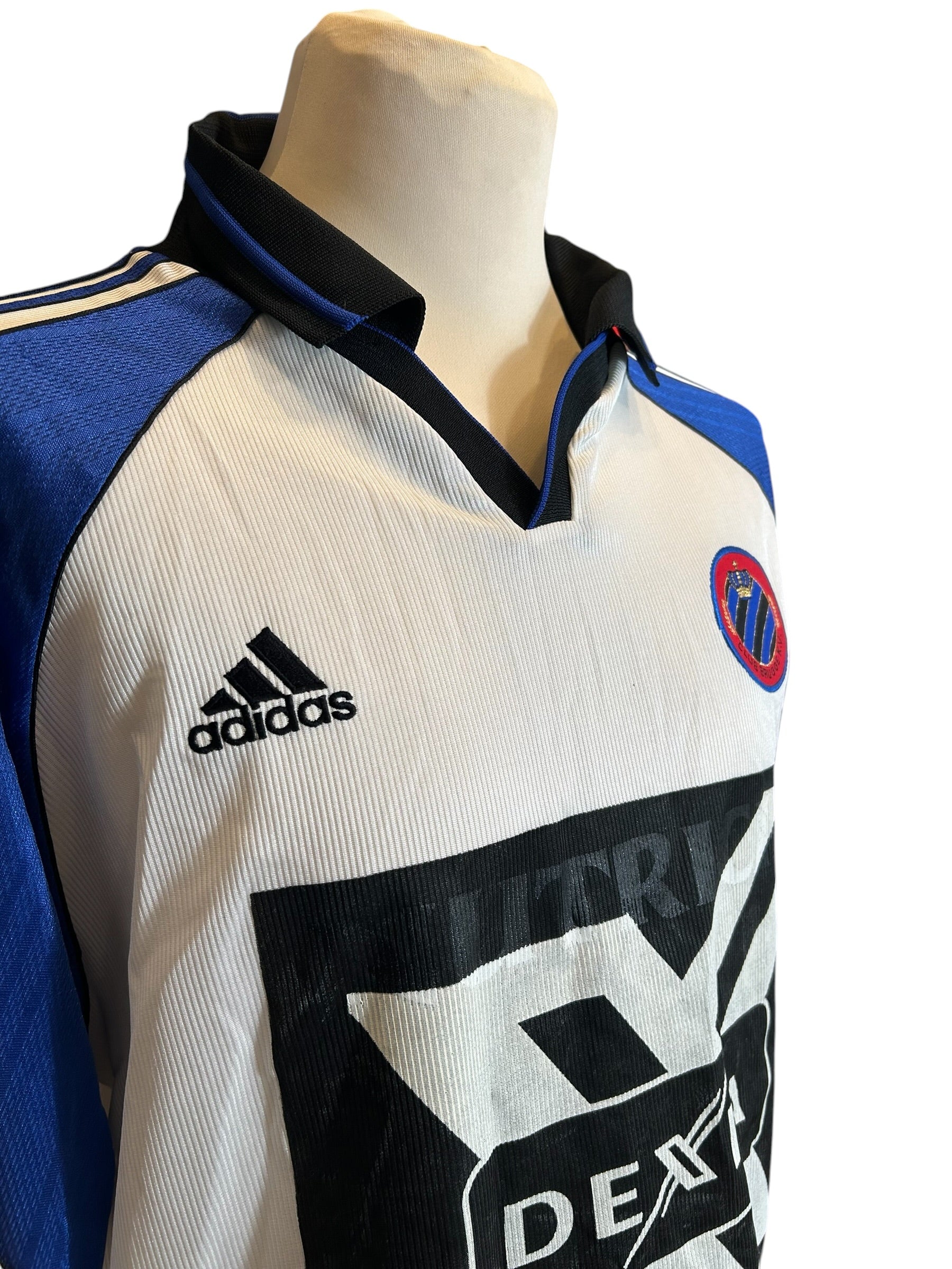 Club Brugge Heim Trikot 1999/01 Player Issue - XL