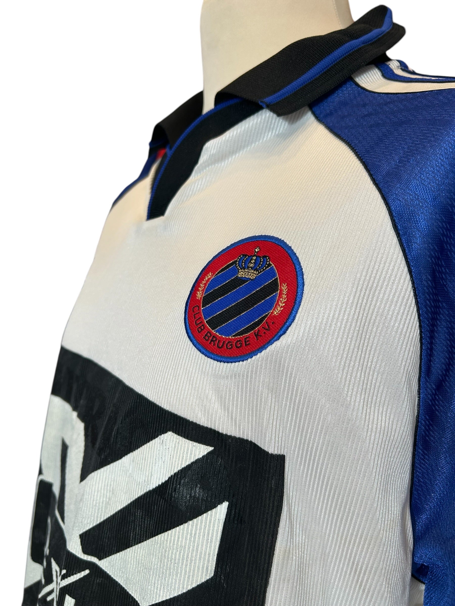 Club Brugge Heim Trikot 1999/01 Player Issue - XL