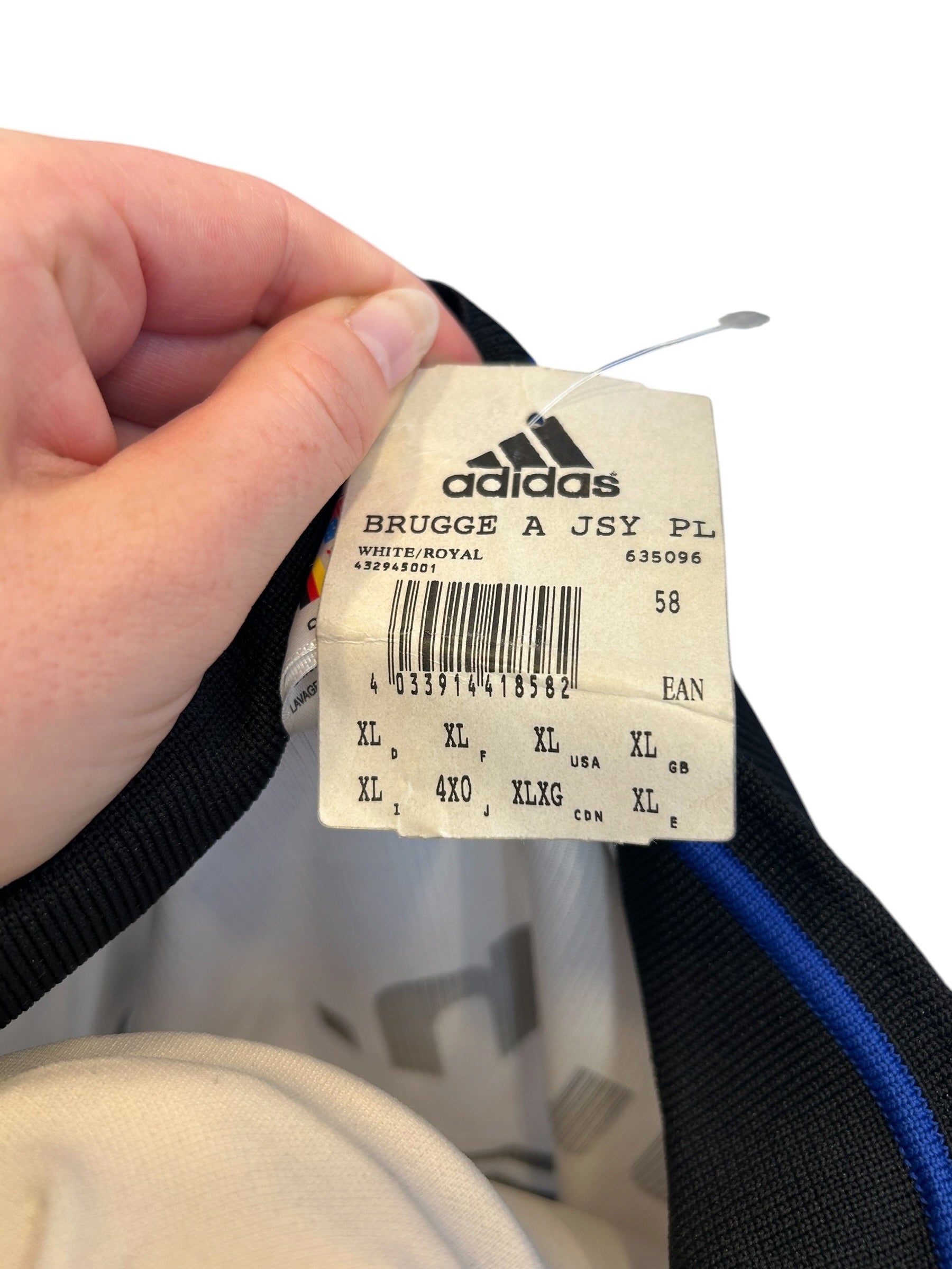 Club Brugge Heim Trikot 1999/01 Player Issue - XL