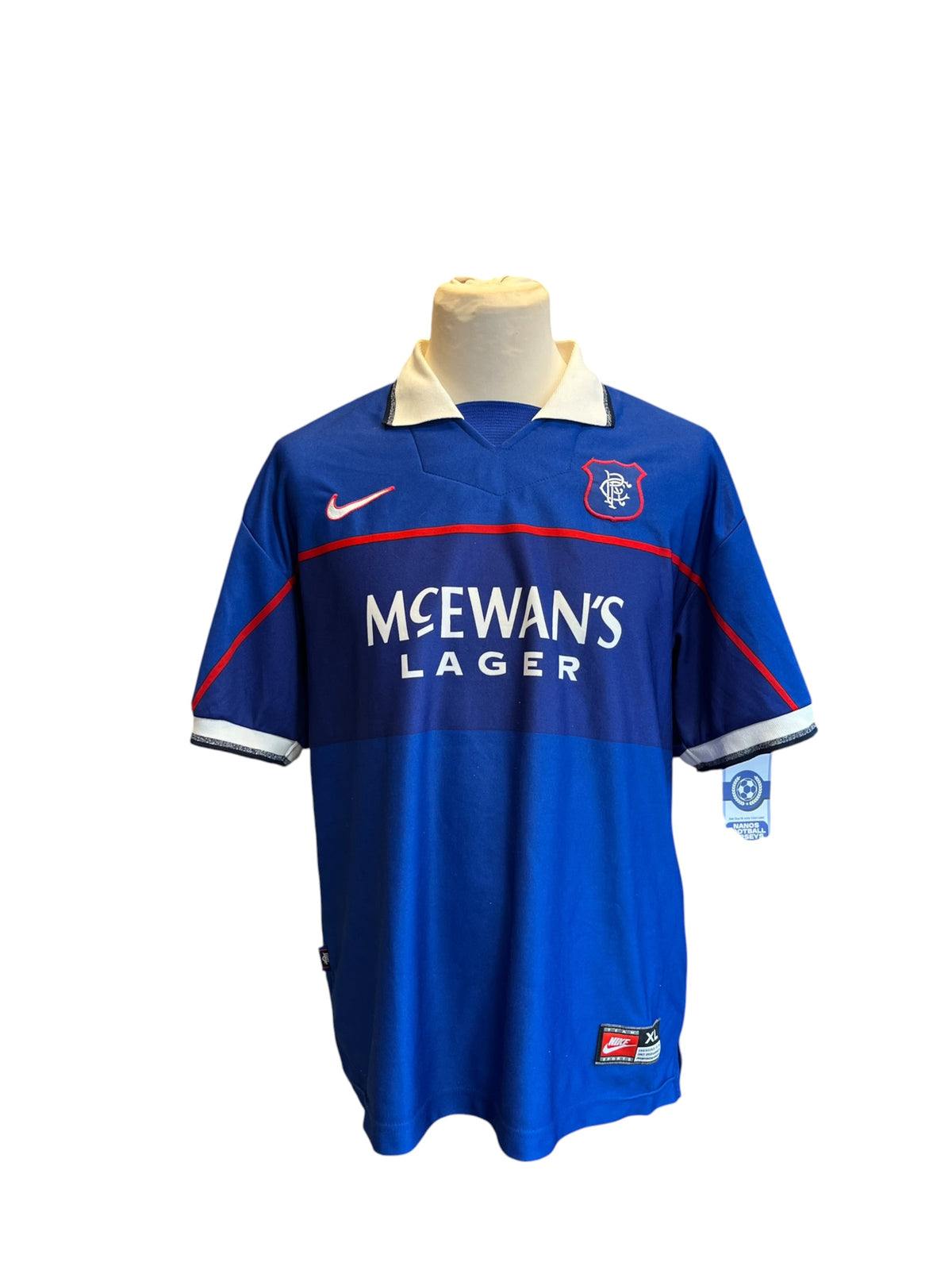Glasgow Rangers Heim Trikot 1997/99 - XL