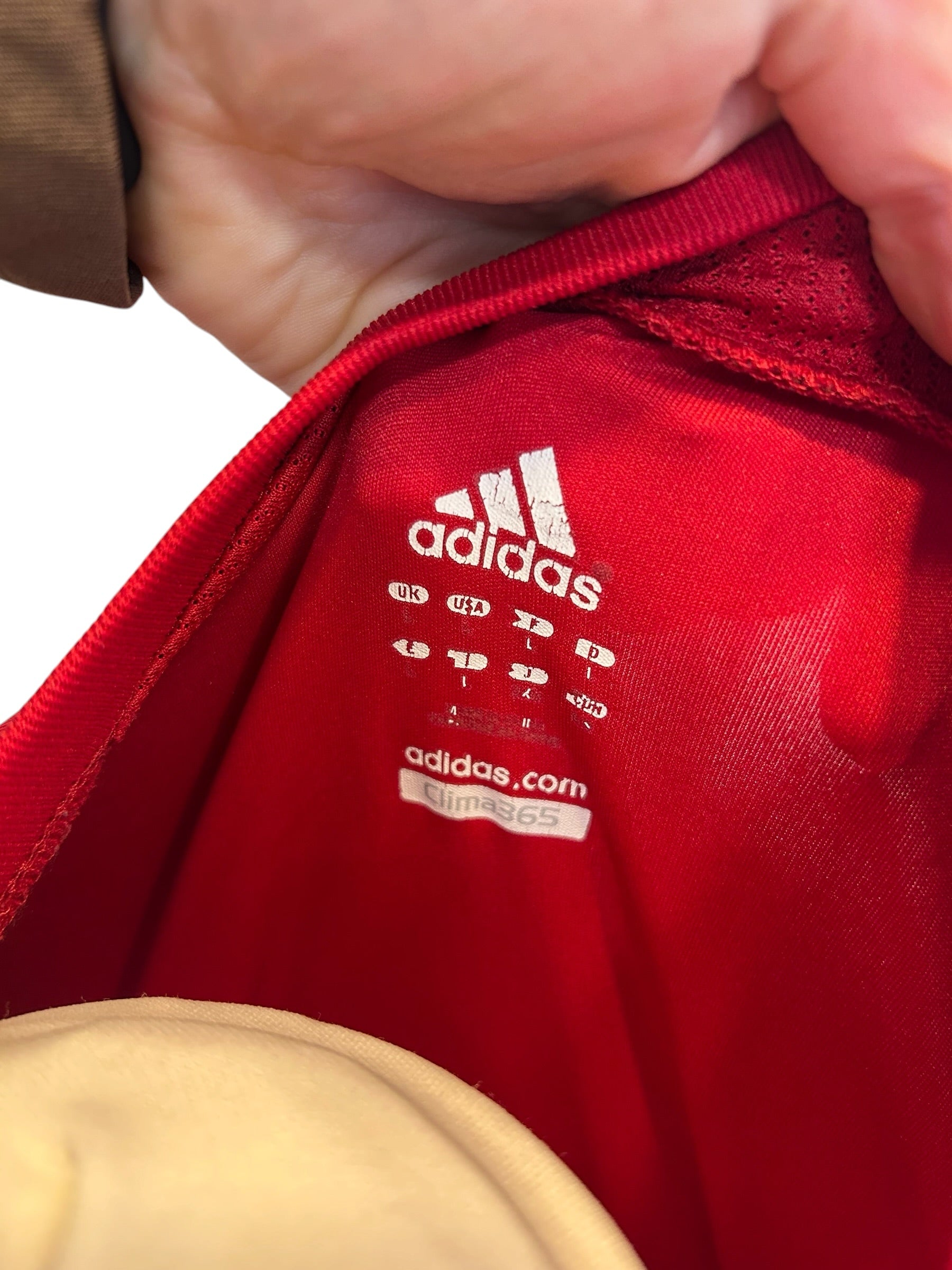 Dänemark Heim Trikot 2007 Player Issue - L