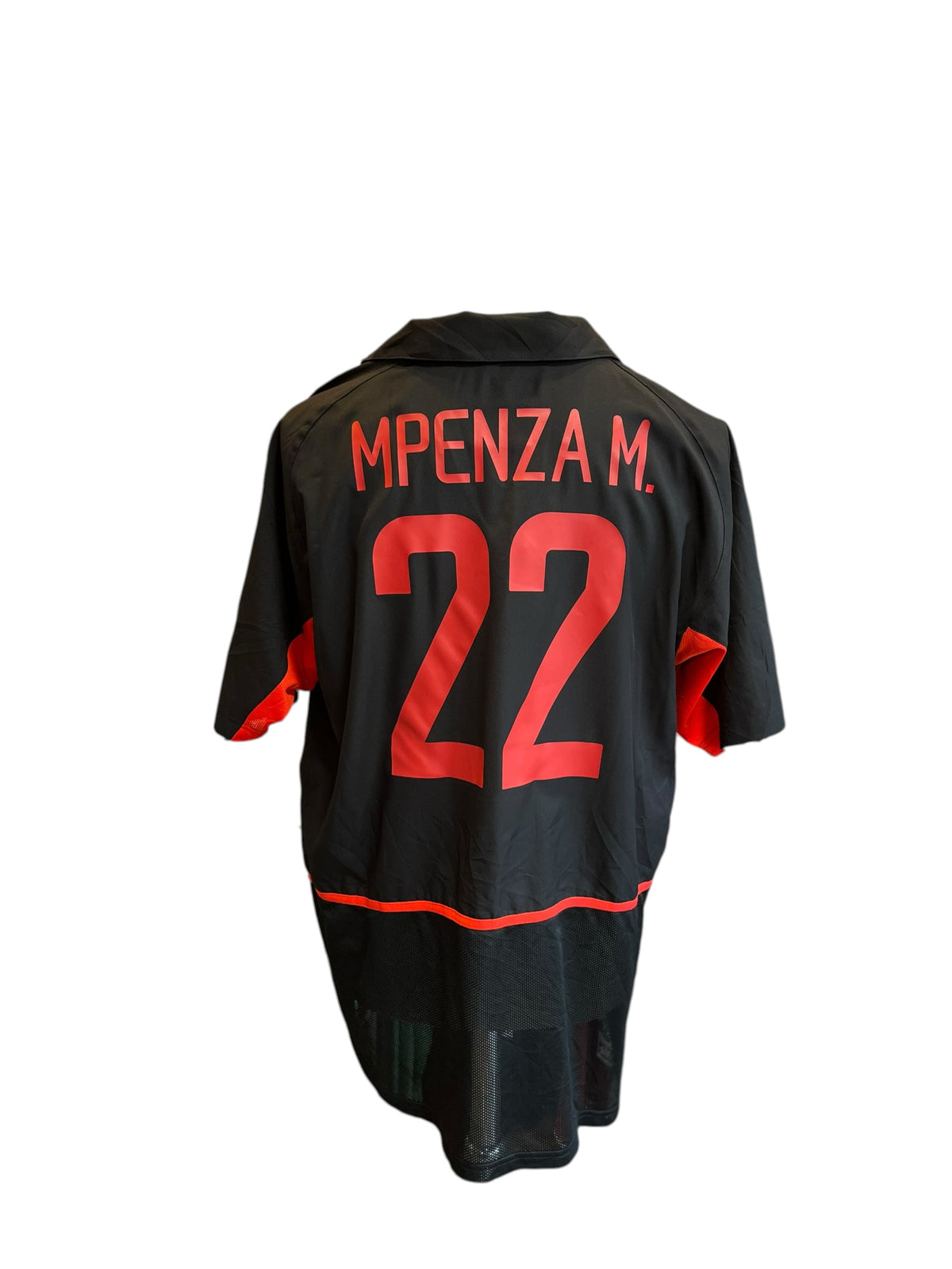 Belgien Auswärts Trikot 2002/04 “Mpenza M.” - XL