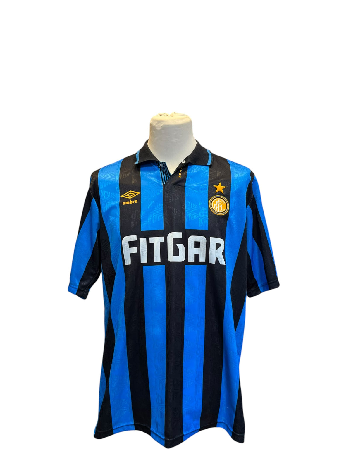 Inter Mailand Heim Trikot 1991/92 - XL