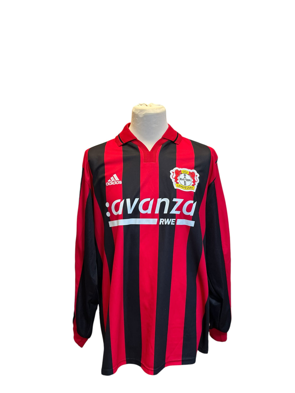 Bayer 04 Leverkusen Heim Trikot 2000/01 “Dzaka” Spielertrikot - XL