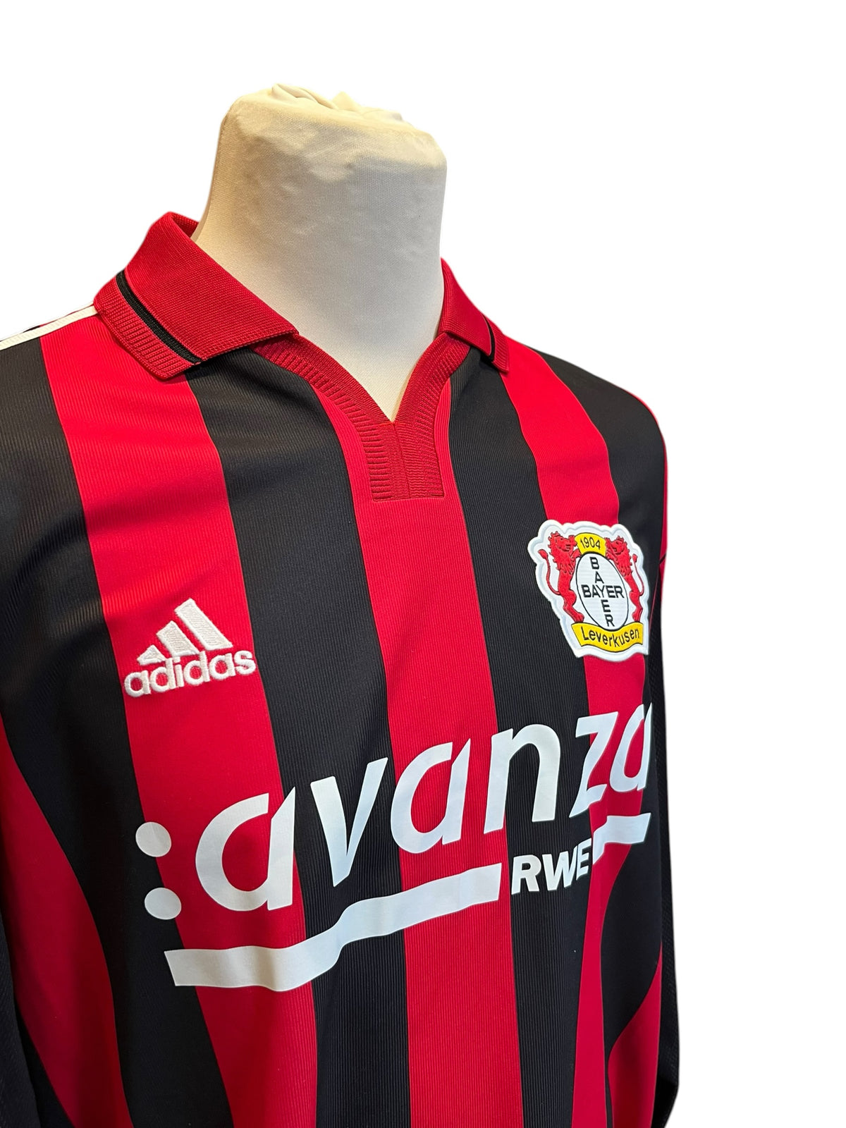 Bayer 04 Leverkusen Heim Trikot 2000/01 “Dzaka” Spielertrikot - XL