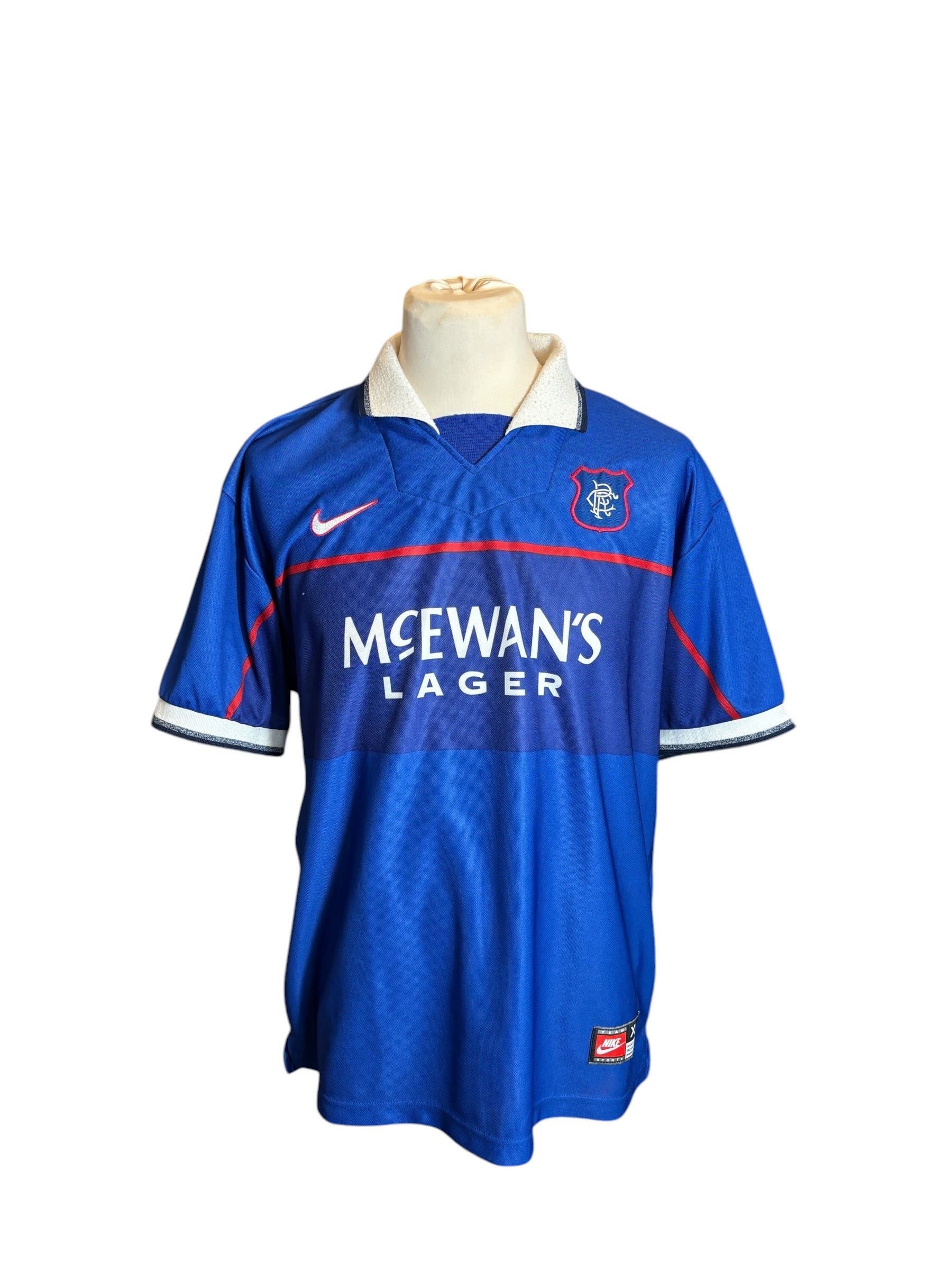 Glasgow Rangers Heim Trikot 1997/99 - XL