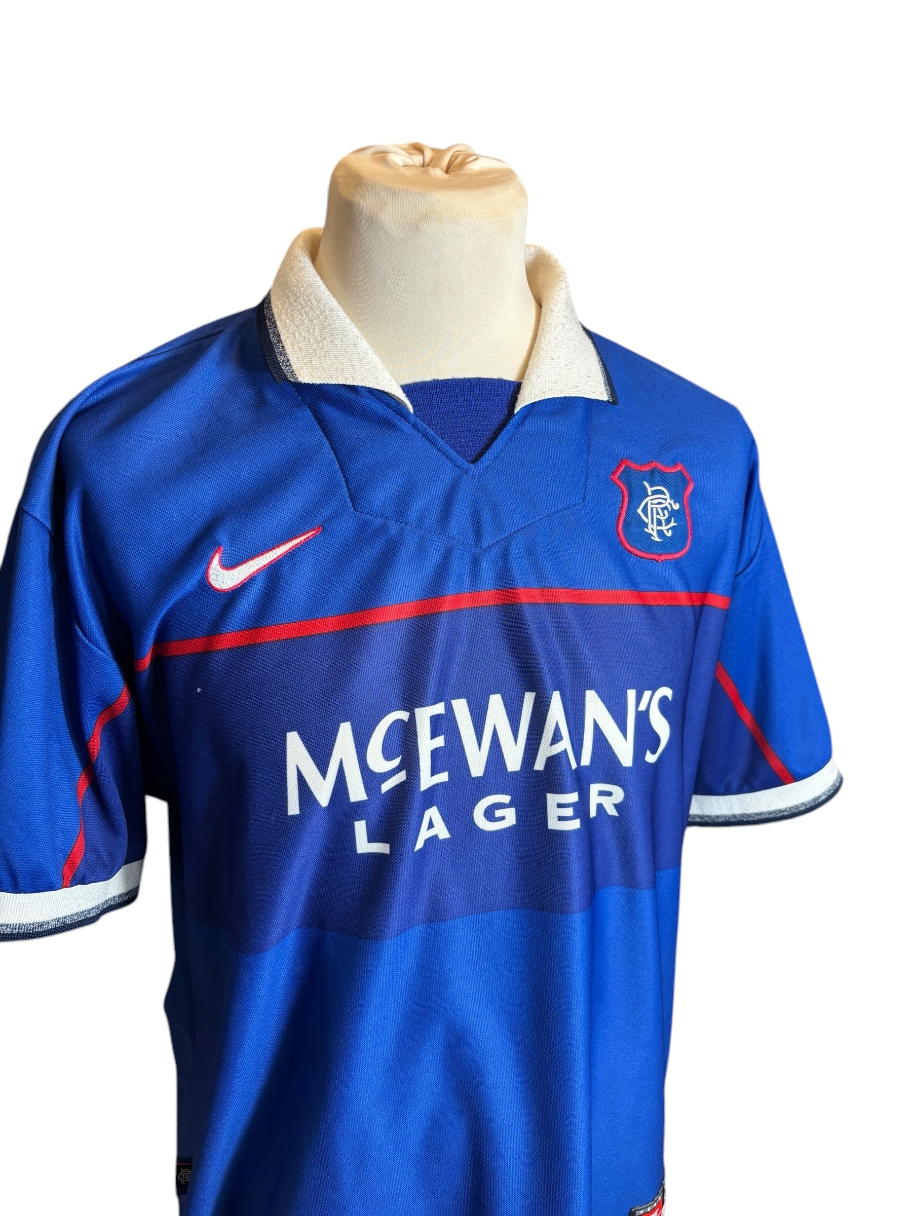 Glasgow Rangers Heim Trikot 1997/99 - XL