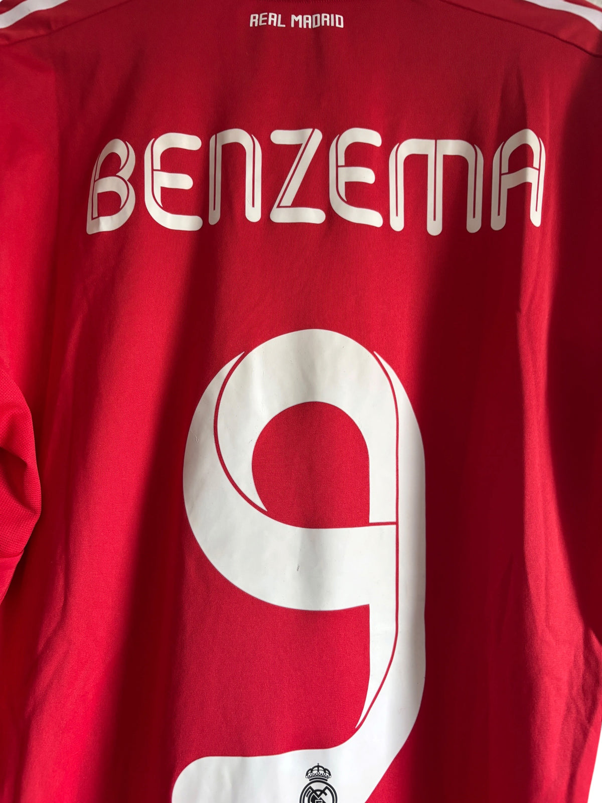 Real Madrid Auswärts Trikot 2011/12 "Benzema"  - L