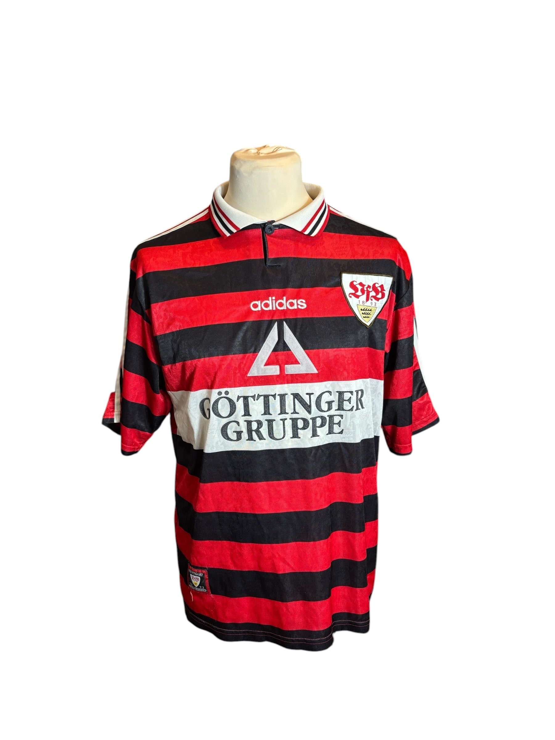 VfB Stuttgart Auswärts Trikot 1997/98 - L