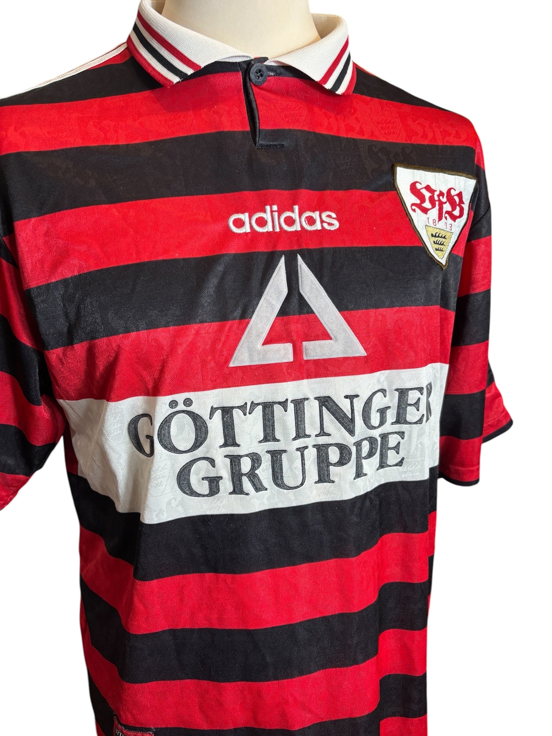 VfB Stuttgart Auswärts Trikot 1997/98 - L