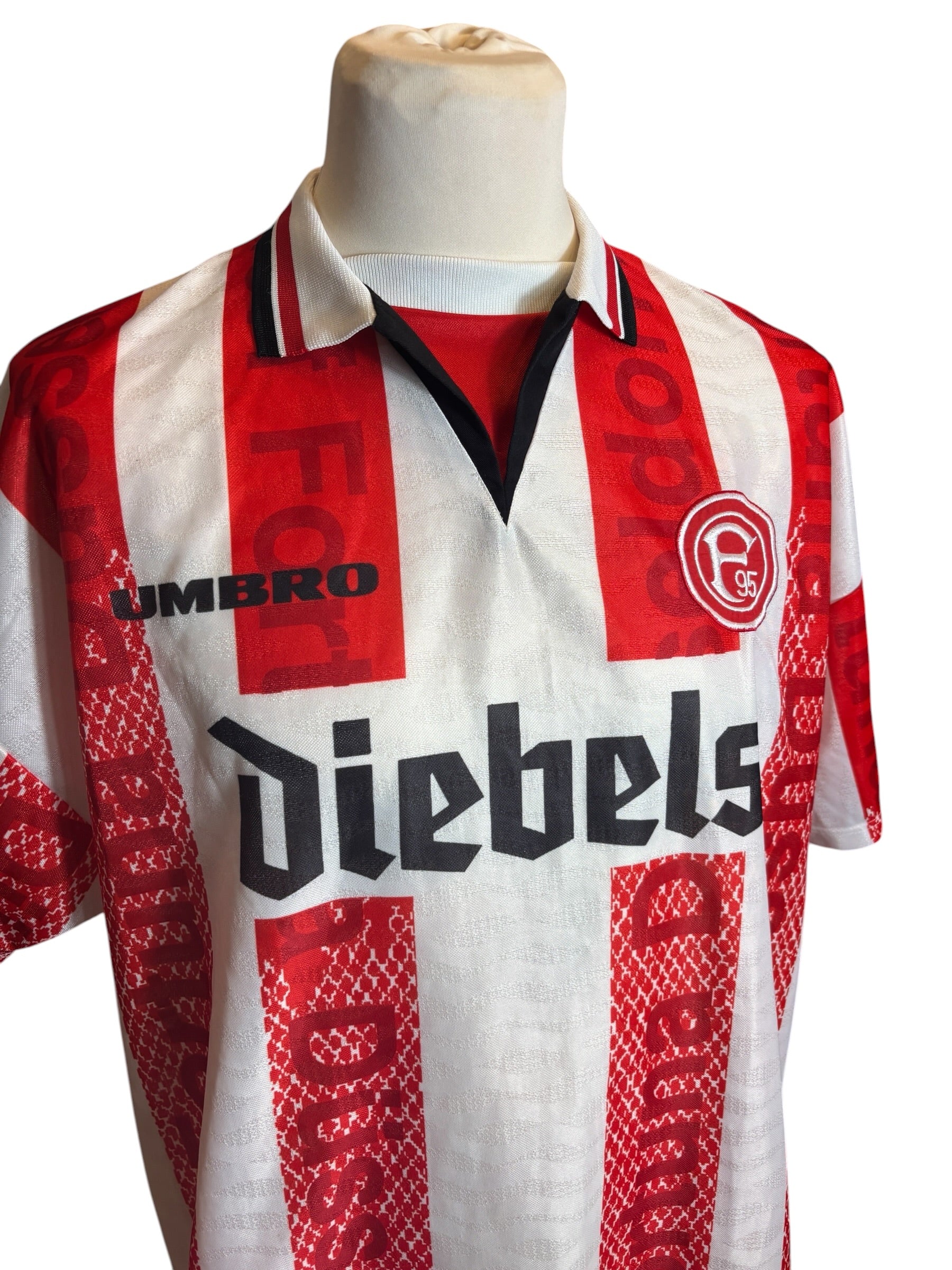 Fortuna Düsseldorf Heim Trikot 1996/97 “Dobrovolski” - XL