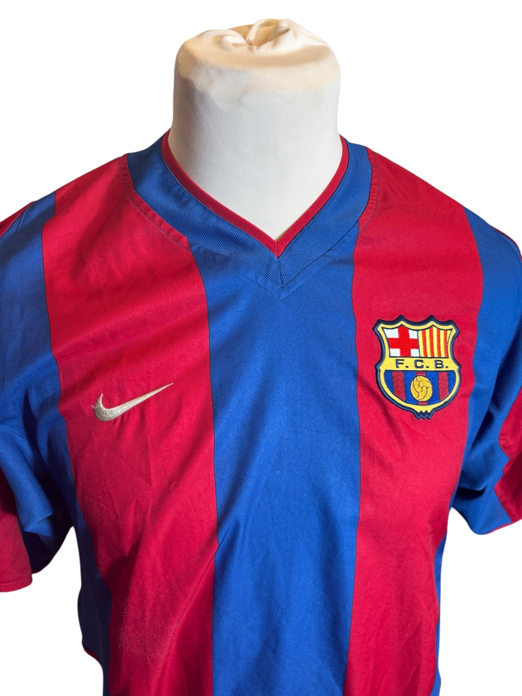 FC Barcelona Heim Trikot 2002/03 - M