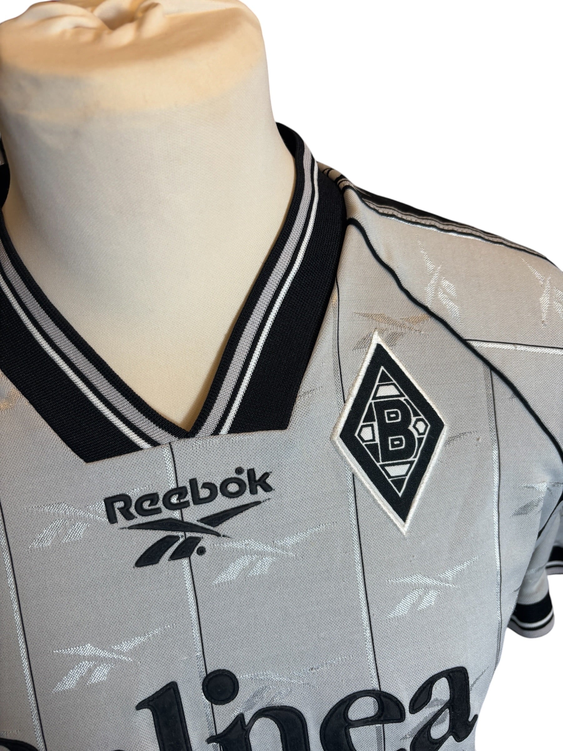 Borussia Mönchengladbach Heim Trikot 1997/98 "Pettersson" - M