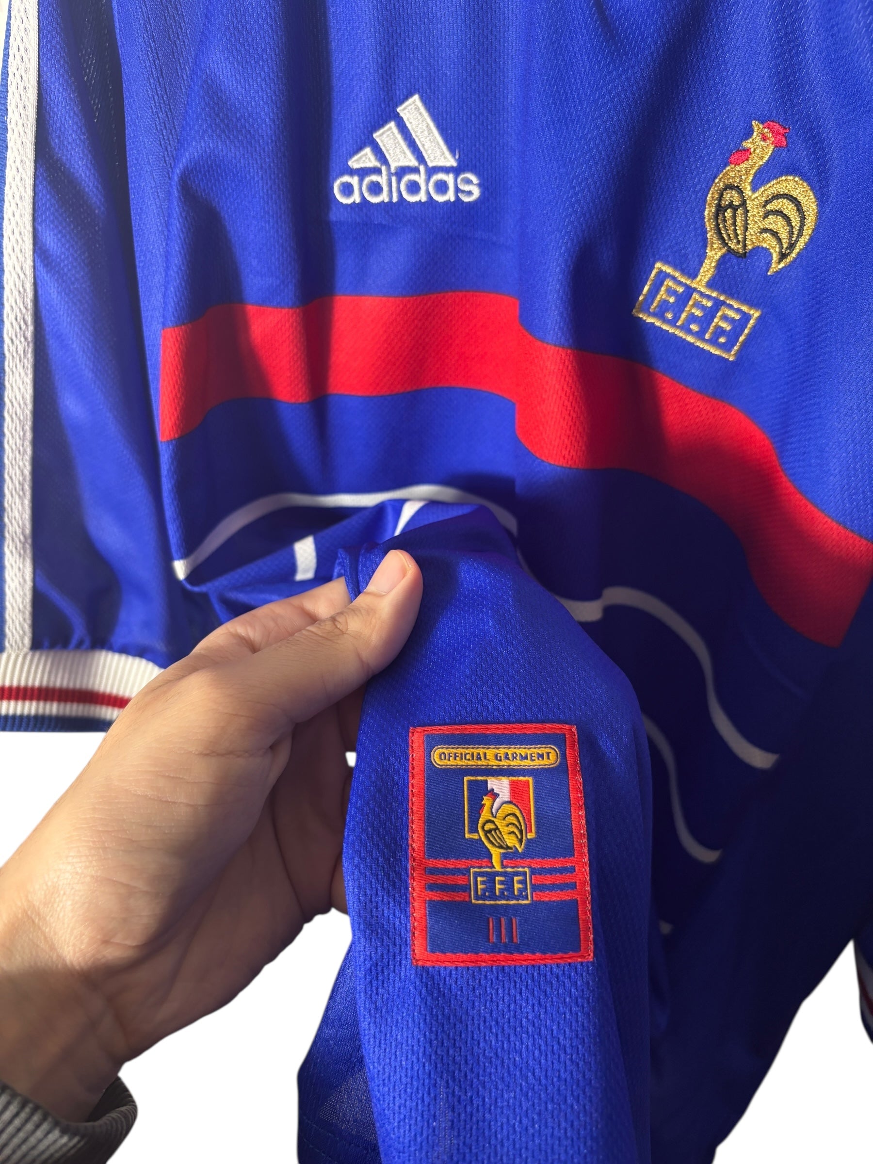 Frankreich Heimtrikot 1998 - XL
