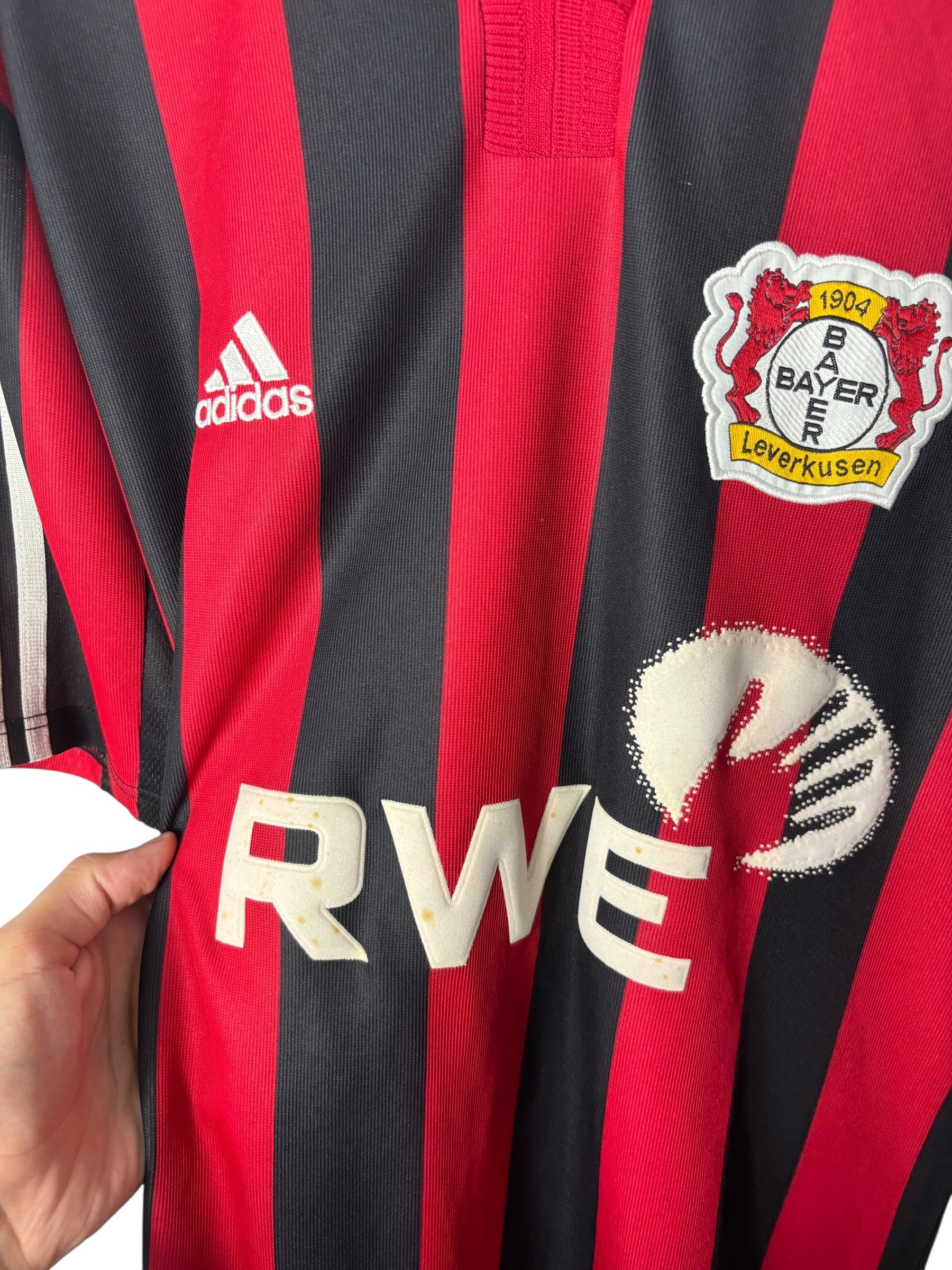 Bayer Leverkusen Heimtrikot 2001/02 “Kirsten” - M