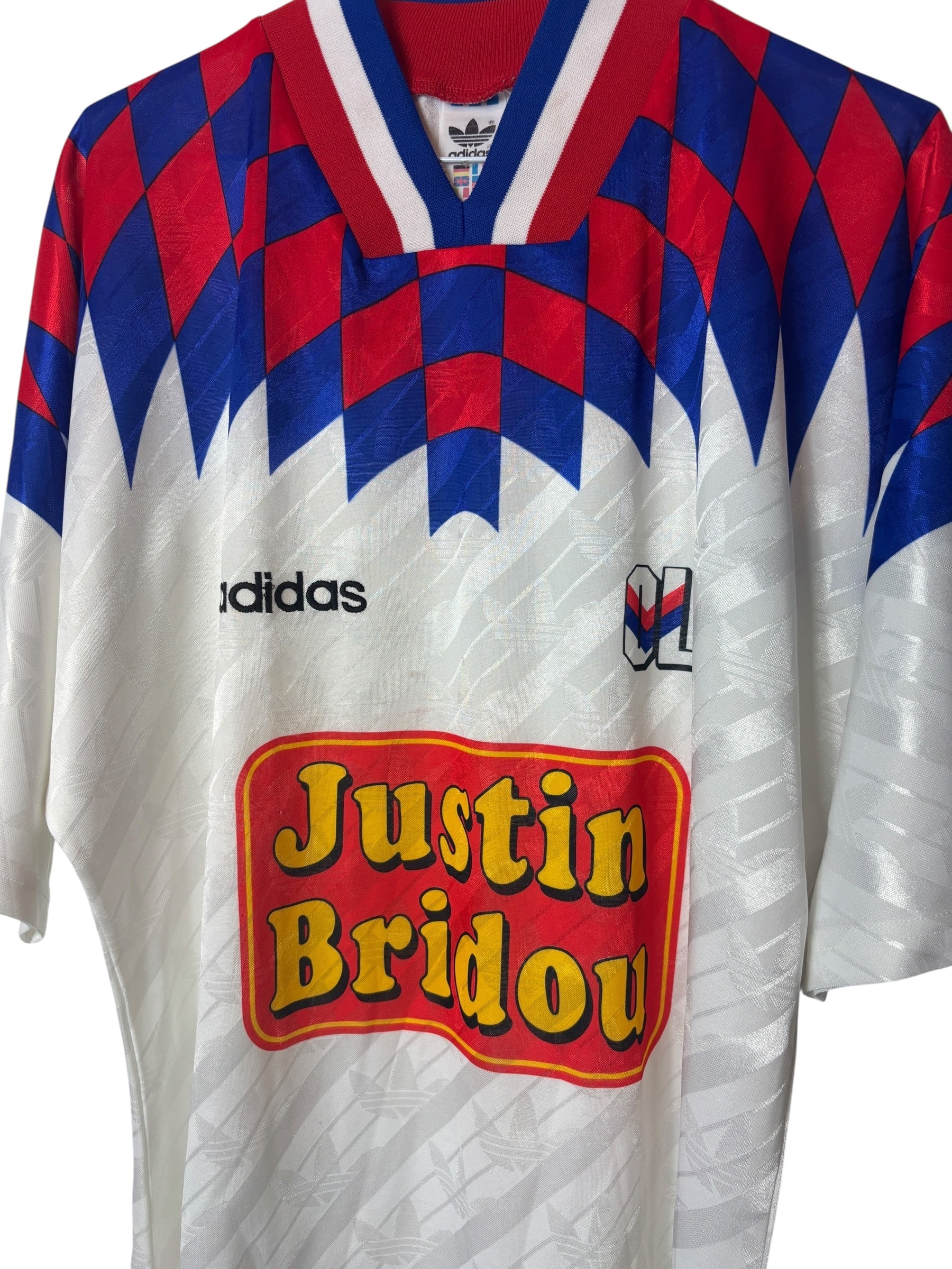 Olympique Lyon Heimtrikot 1995/96 - L