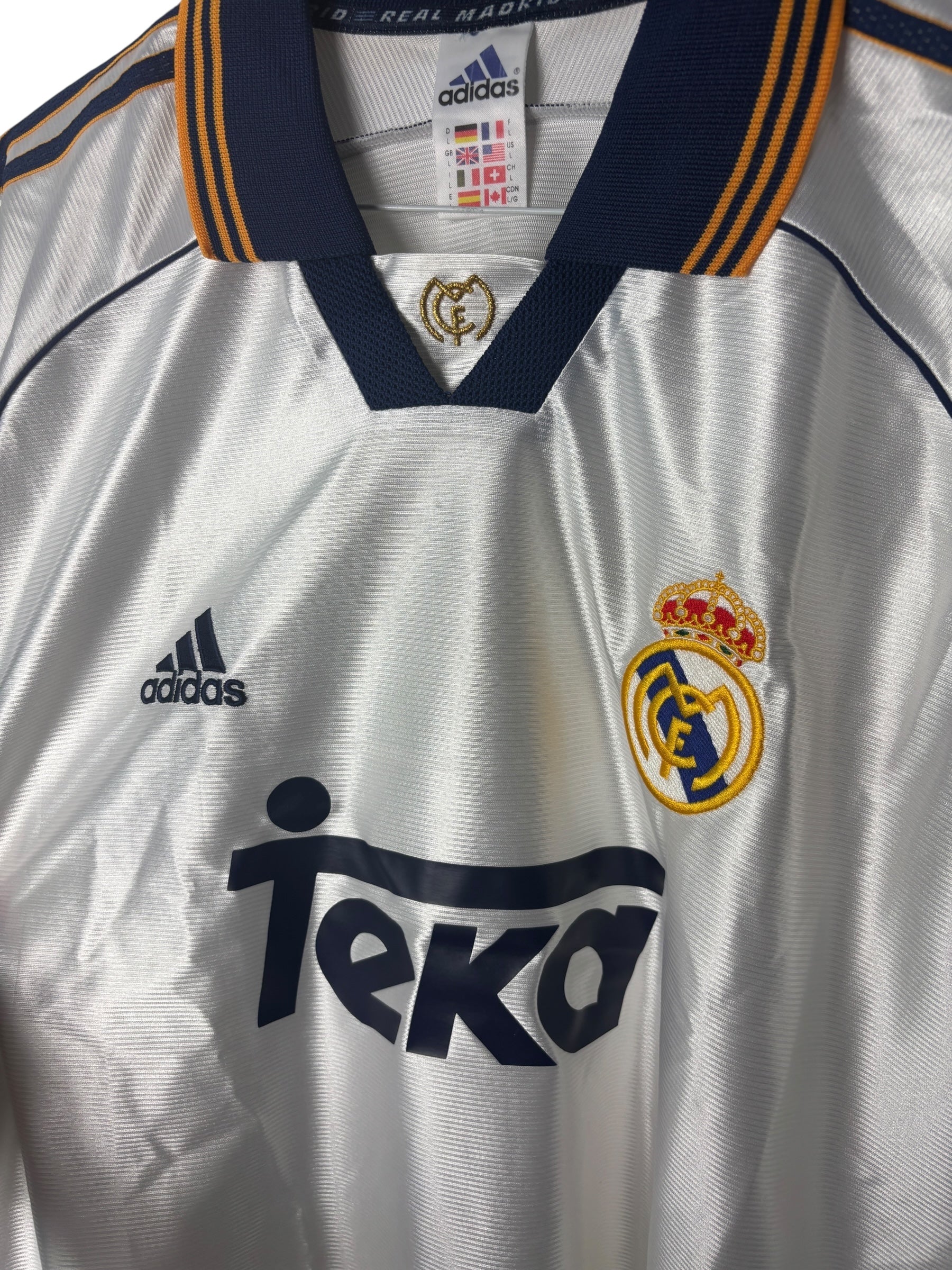 Real Madrid Heimtrikot 1998/00 - L