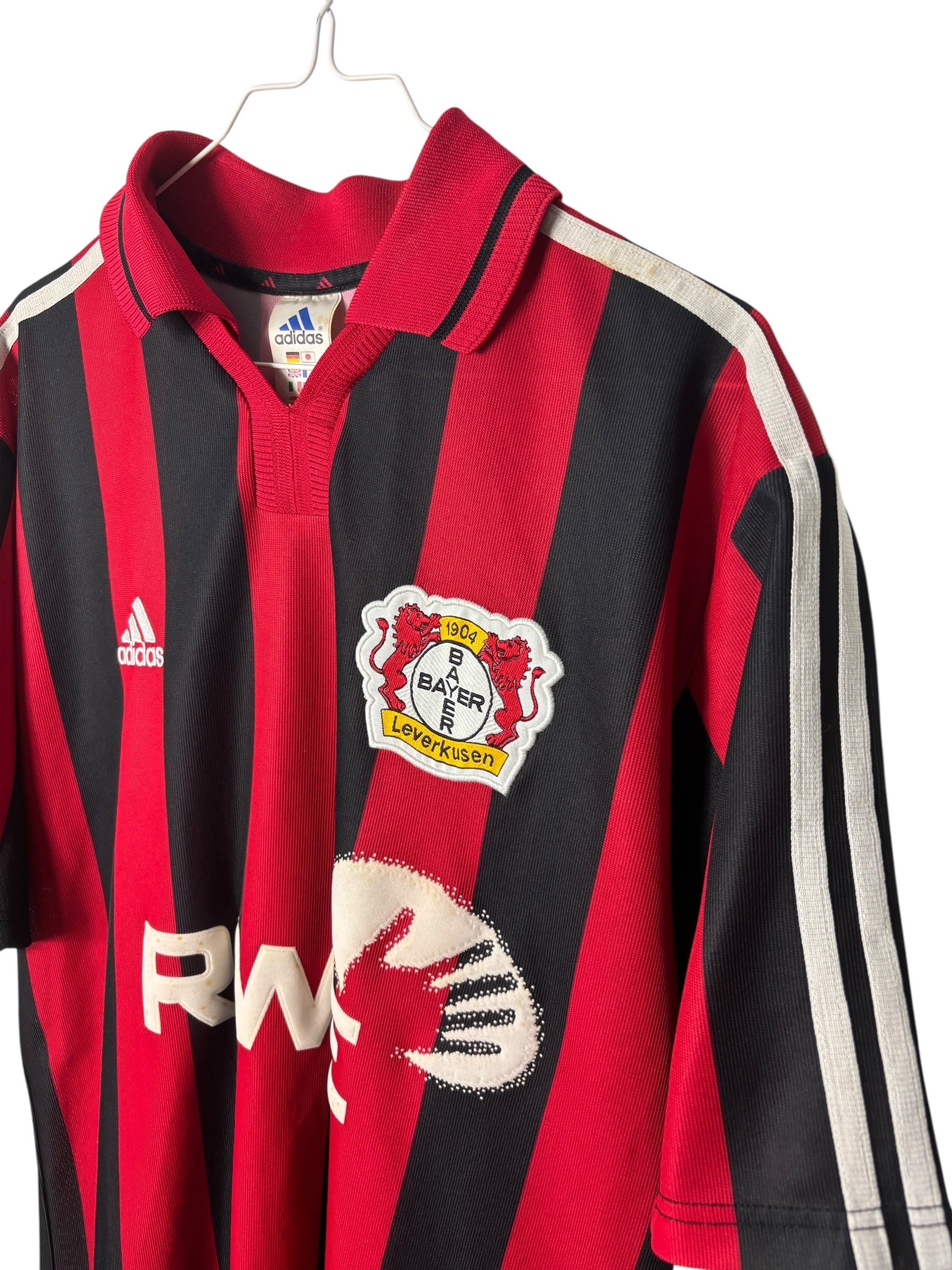 Bayer Leverkusen Heimtrikot 2001/02 “Kirsten” - M