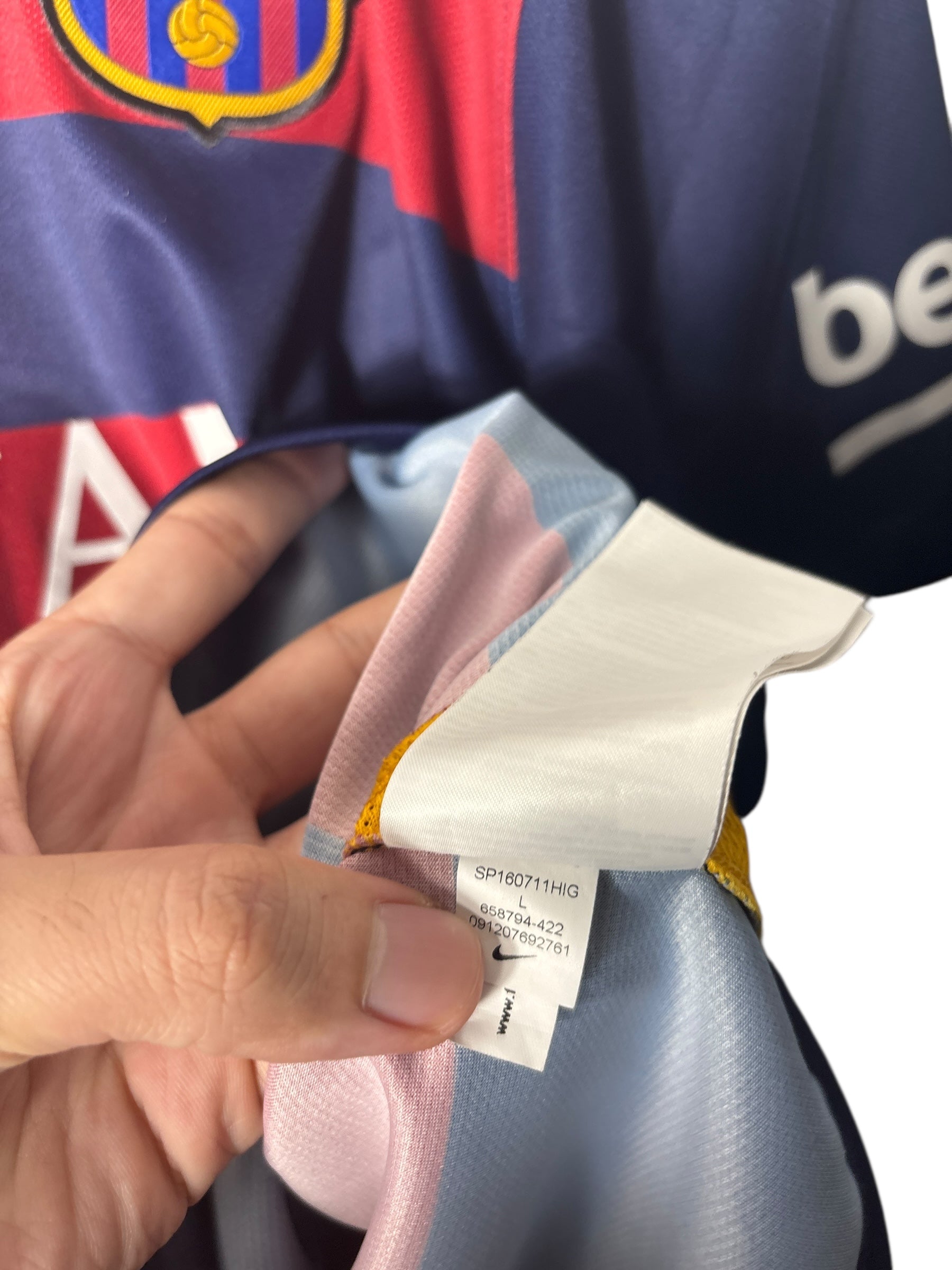 FC Barcelona Heim Trikot + Shorts 2015/16 “Neymar” - L