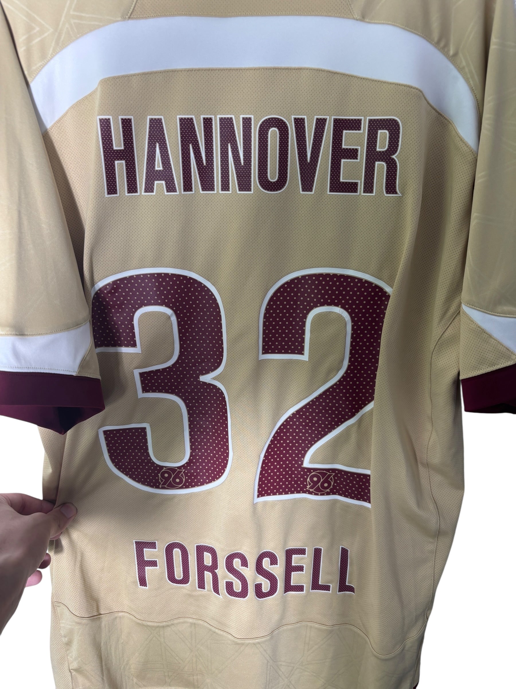 Hannover 96 Auswärts Trikot 2010/11 “Forsell” - XXL/XL