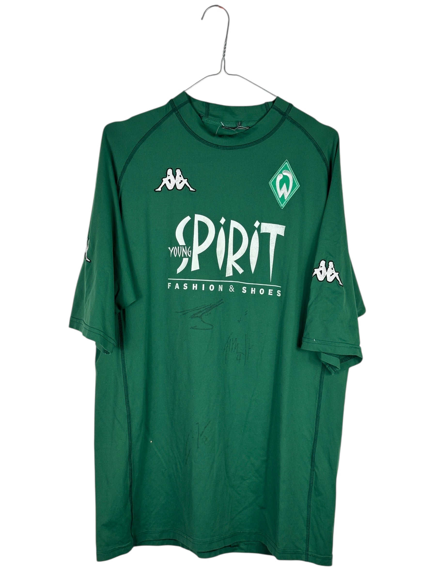 Werder Bremen Auswärtstrikot 2002/03 "Daun" - L