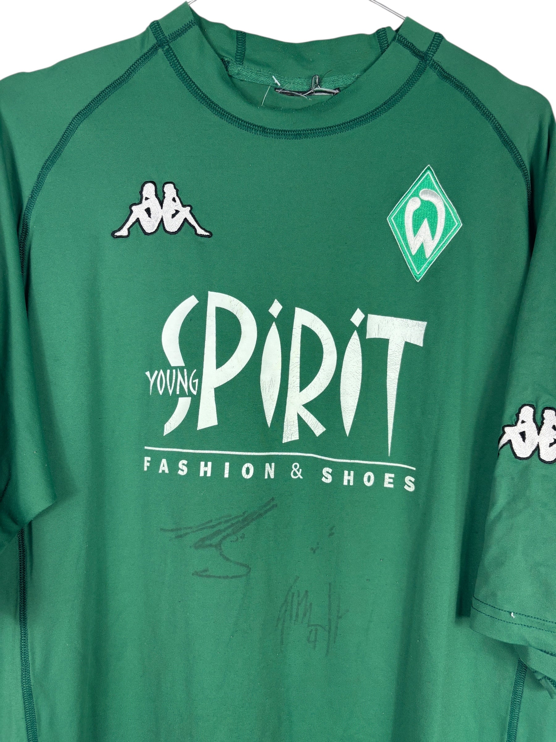 Werder Bremen Auswärtstrikot 2002/03 "Daun" - L