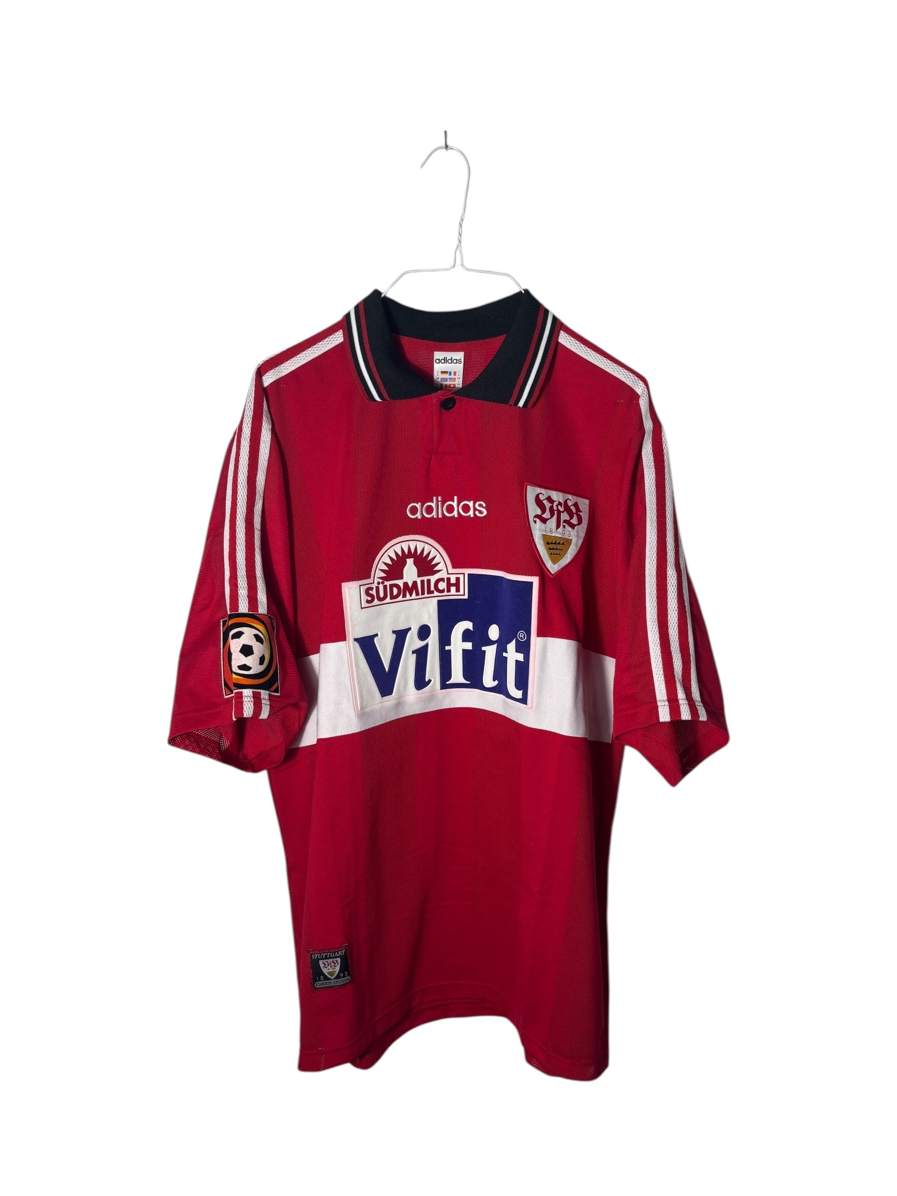 VfB Stuttgart Auswärts Trikot 1996/97 “Buck” Match prepared/worn  - L