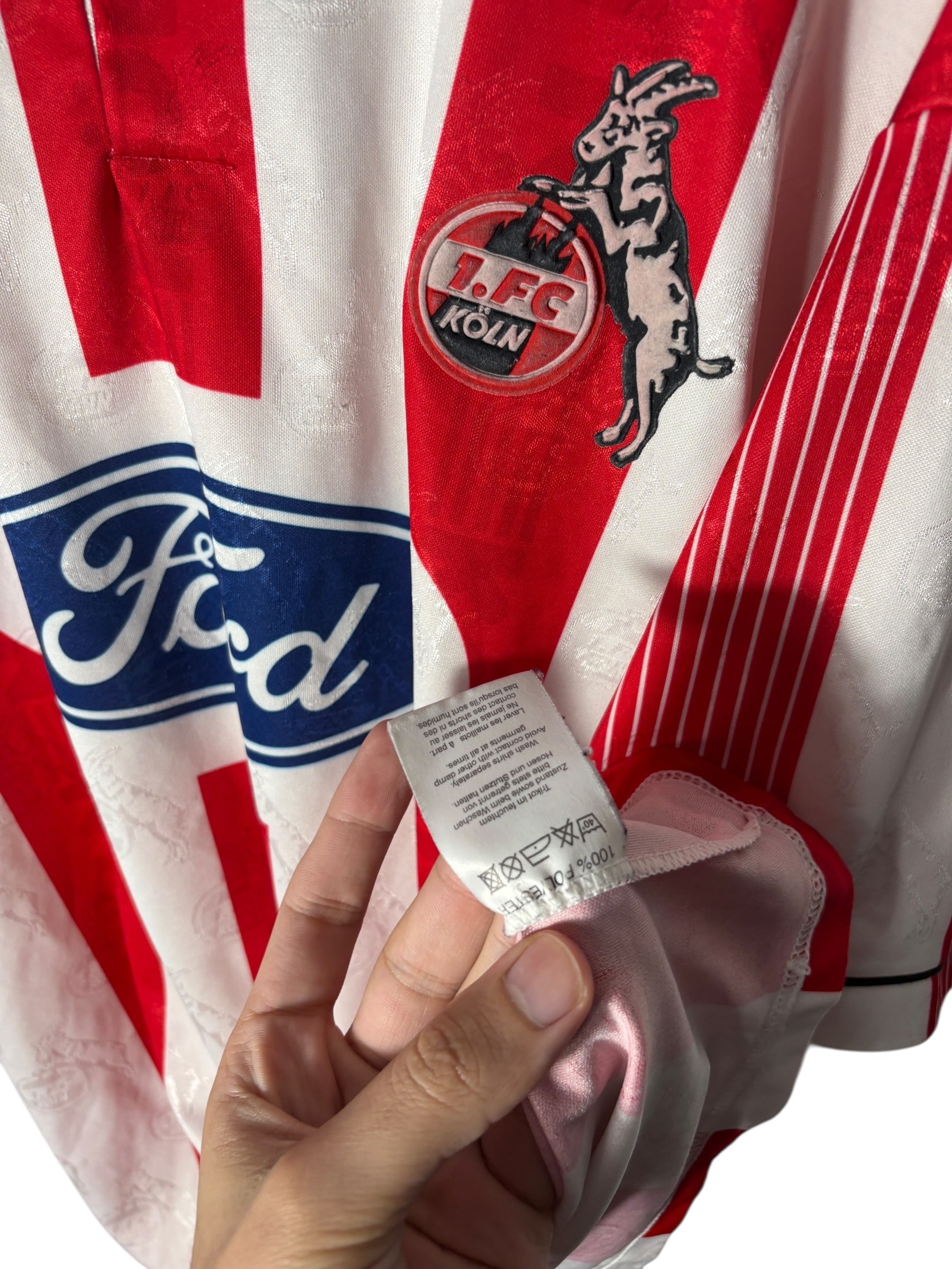 1. FC Köln Heim Trikot 1995/96 - XL