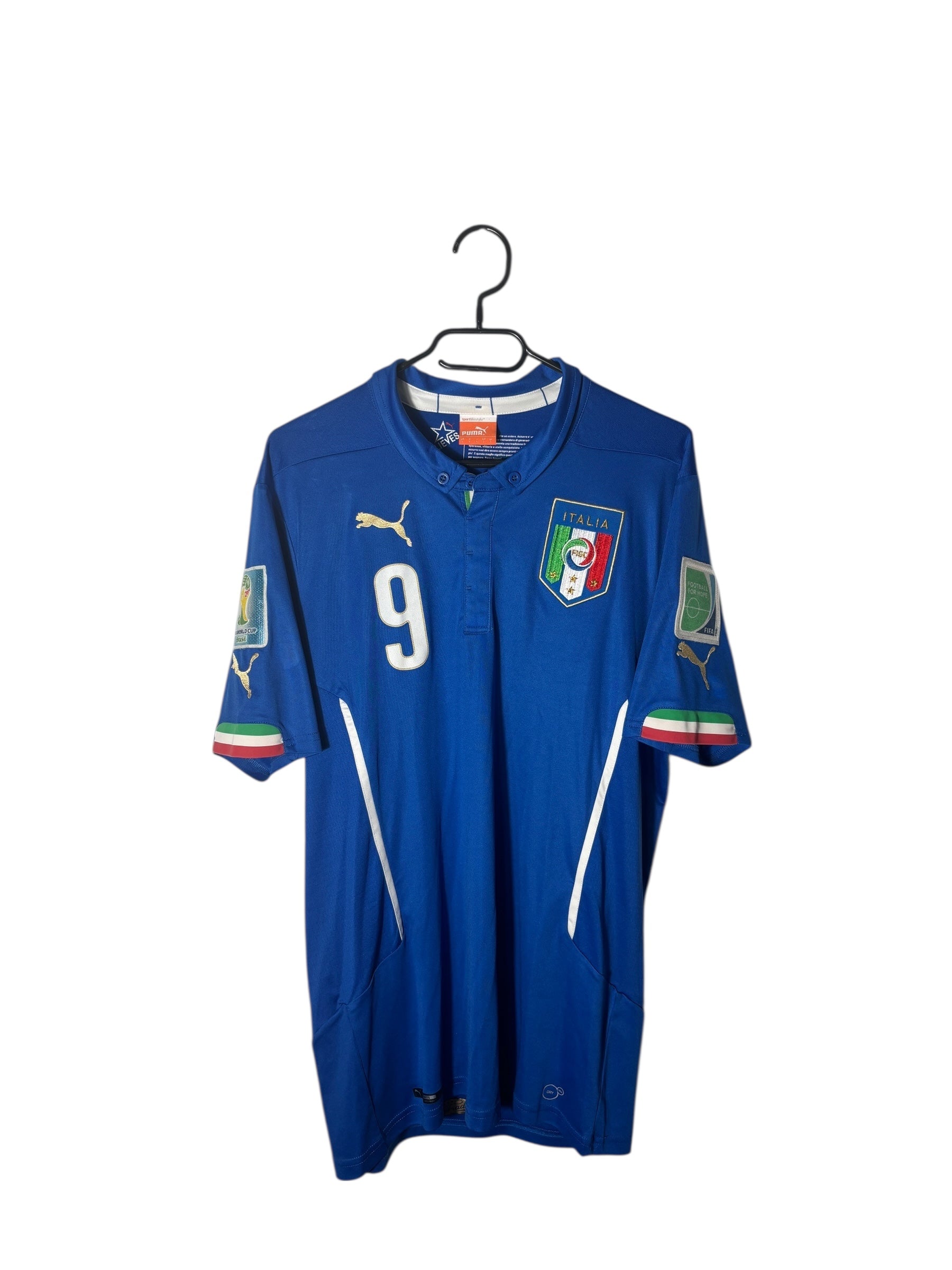 Italien Heim Trikot 2014 “Balotelli” - L