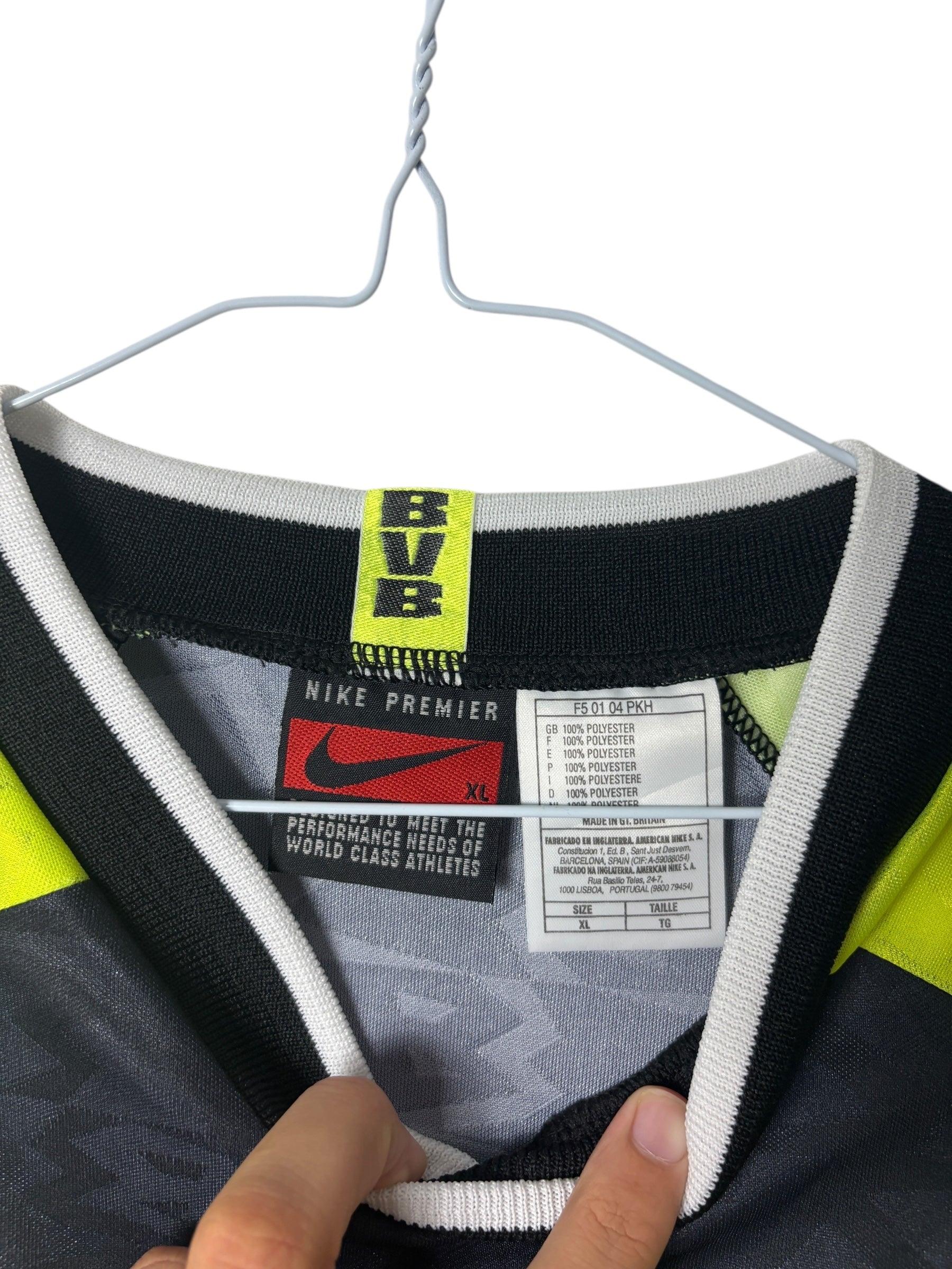 Borussia Dortmund Auswärtstrikot 1995/96 - XL