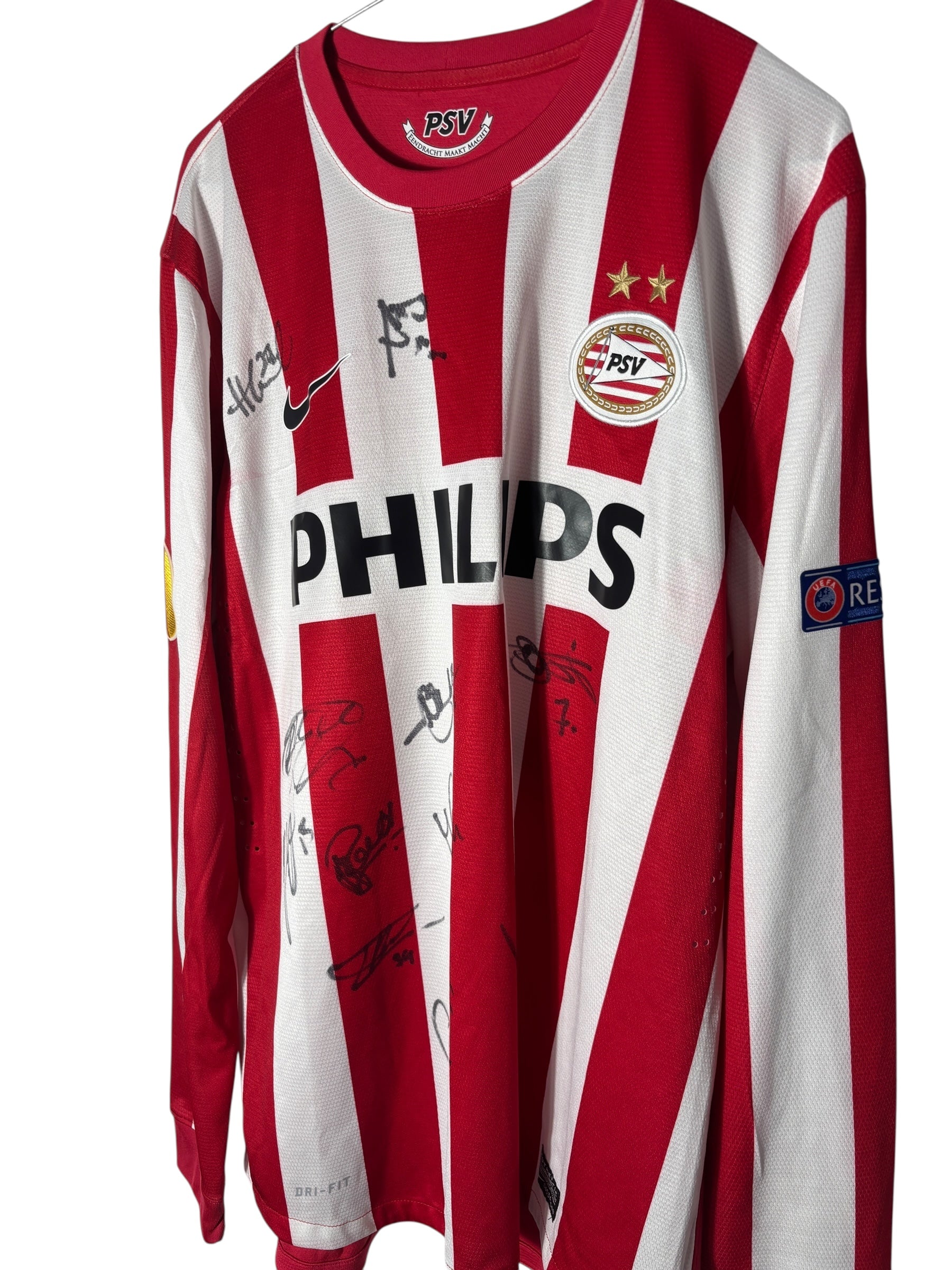 PSV Eindhoven Heim Trikot 2008/09 “Engelhaar” Match prepared/worn - XL