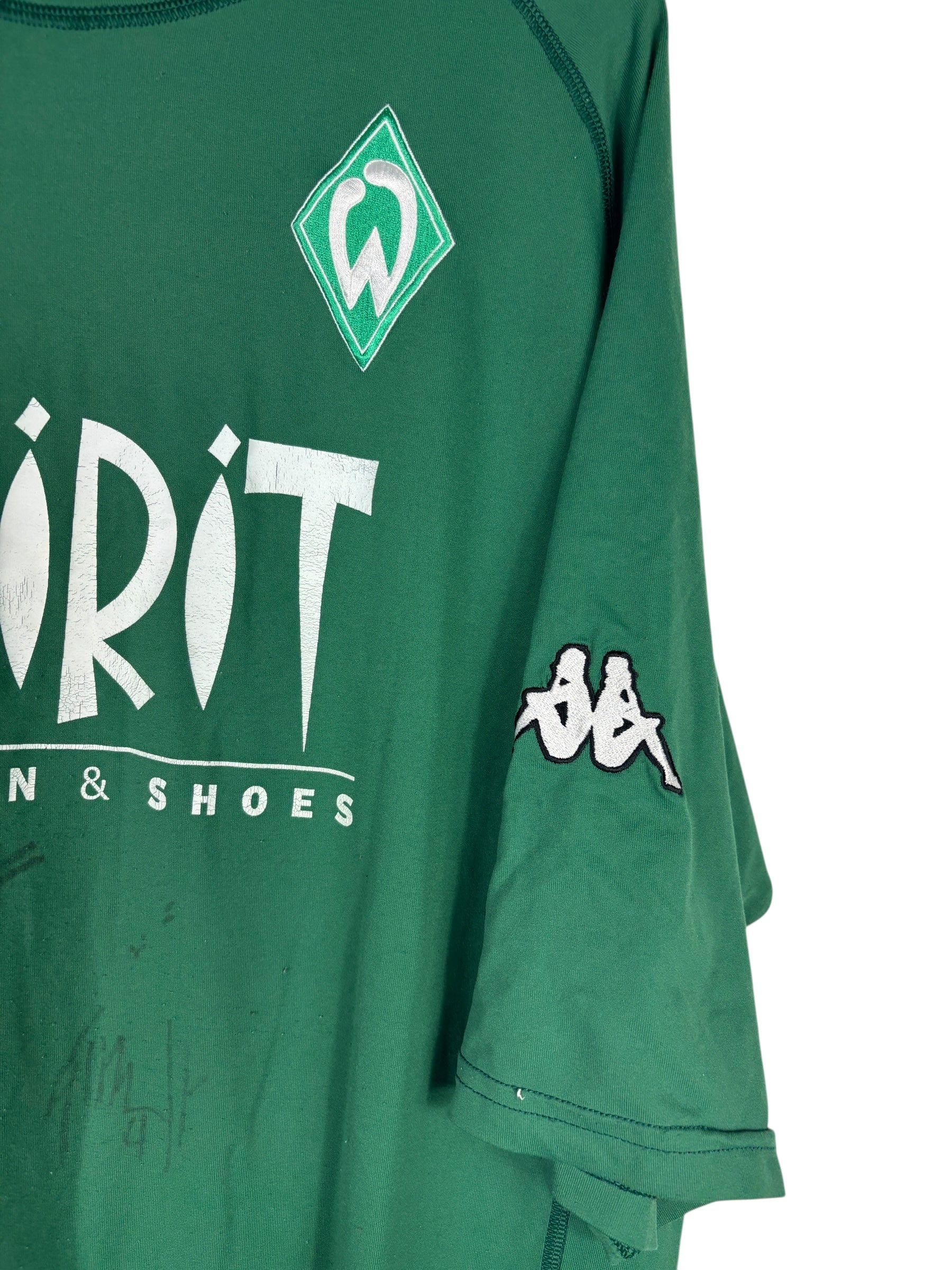 Werder Bremen Auswärtstrikot 2002/03 "Daun" - L